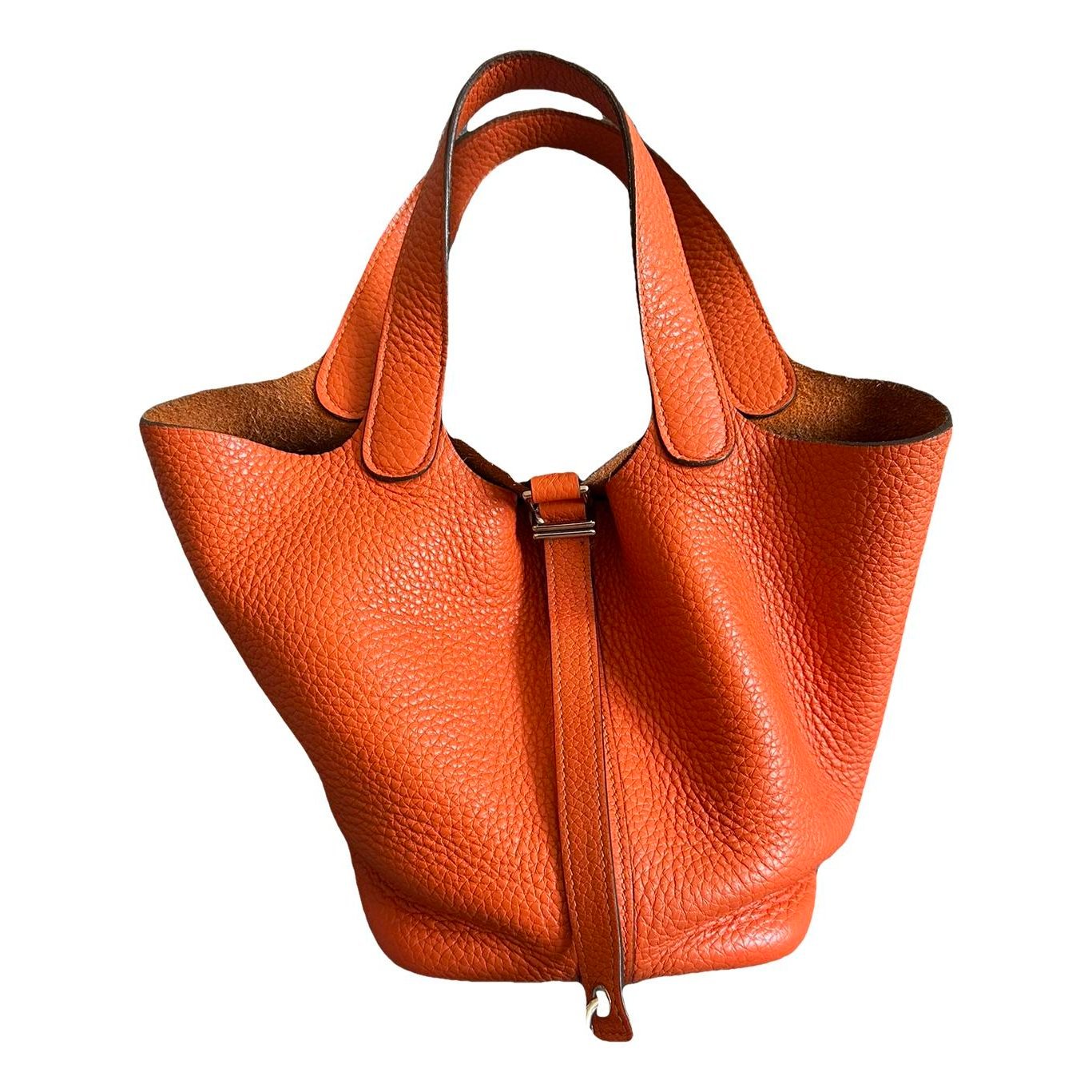 Hermes Picotin leather tote