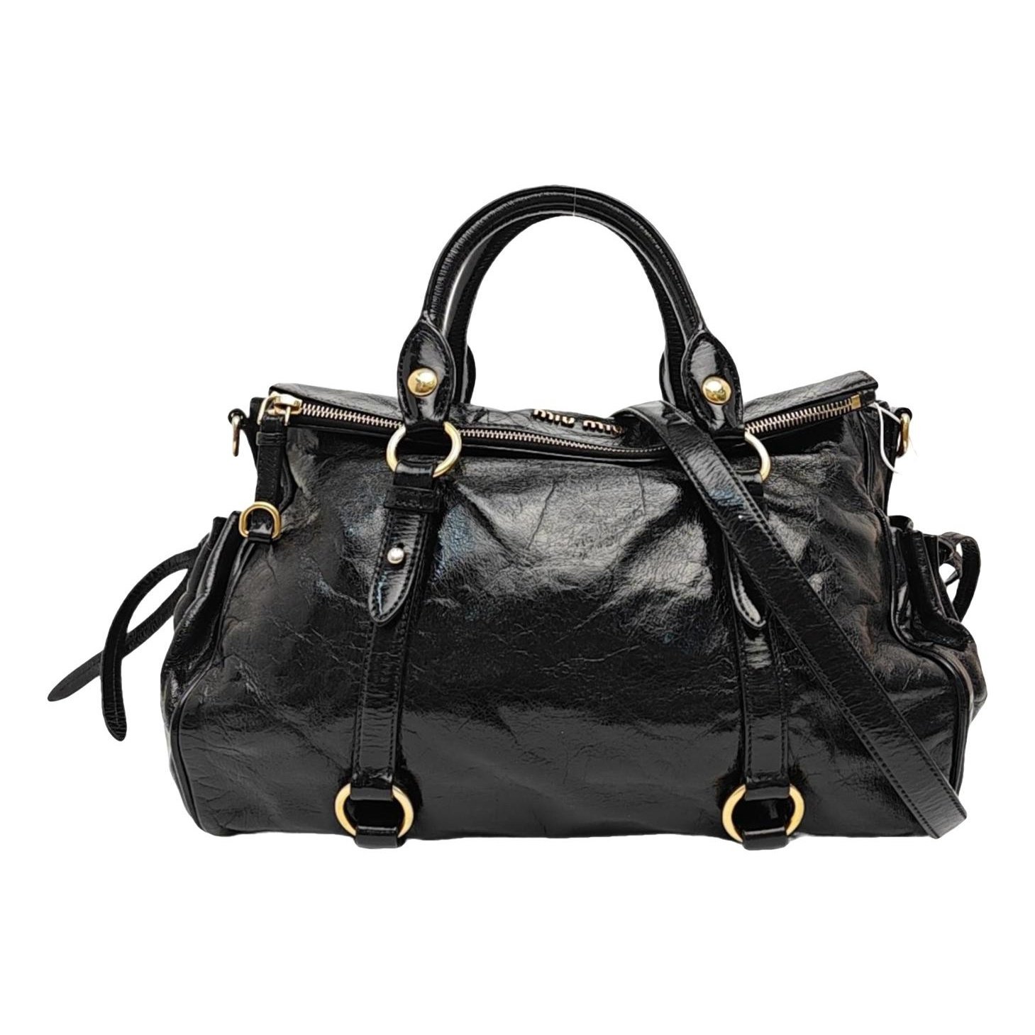 Bow bag leather handbag