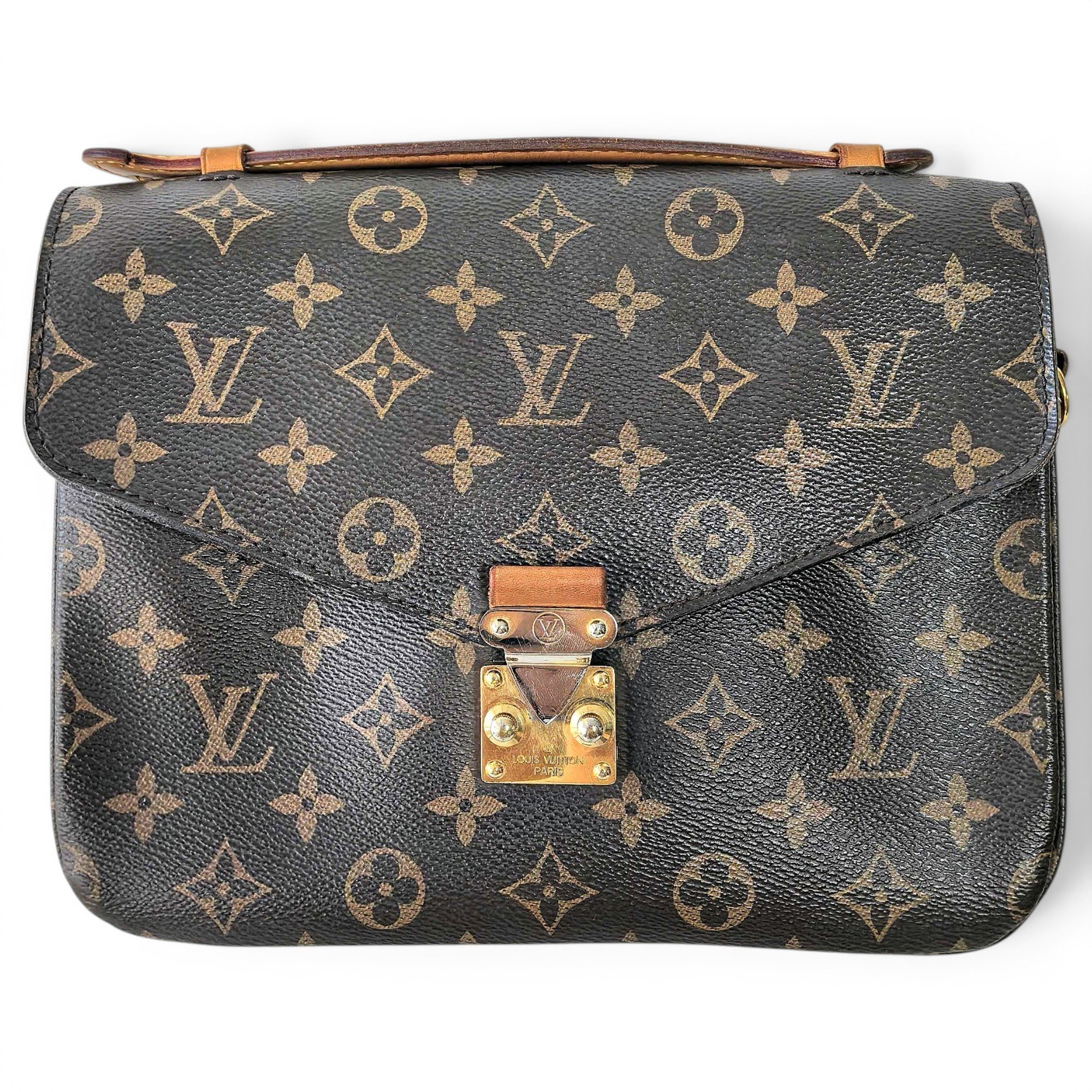 Metis leather handbag