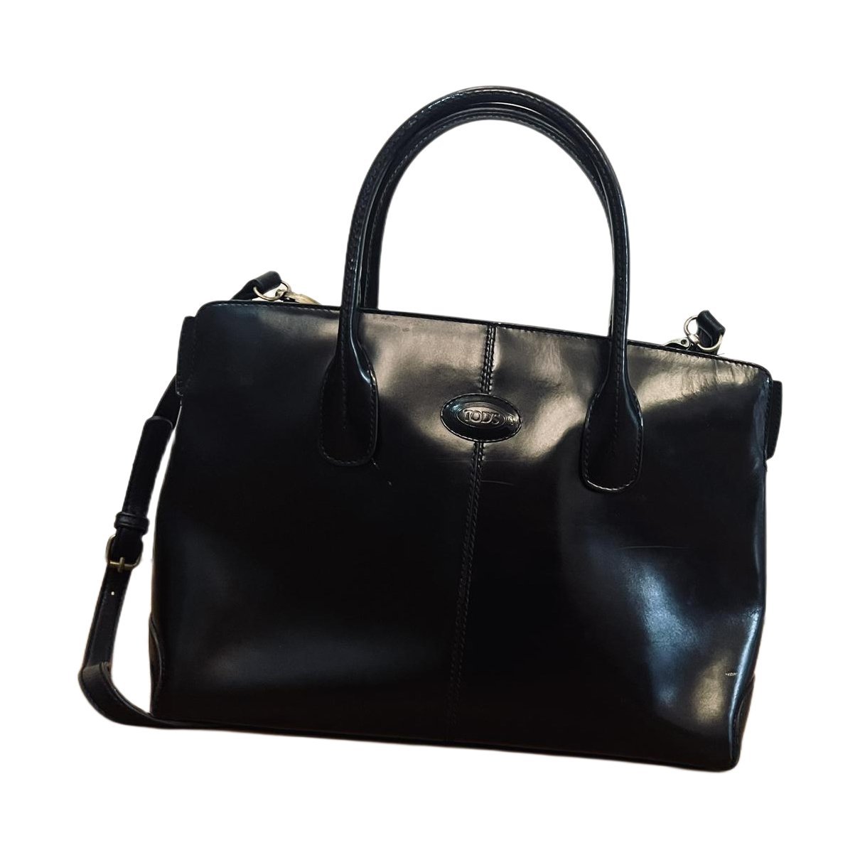 Leather handbag