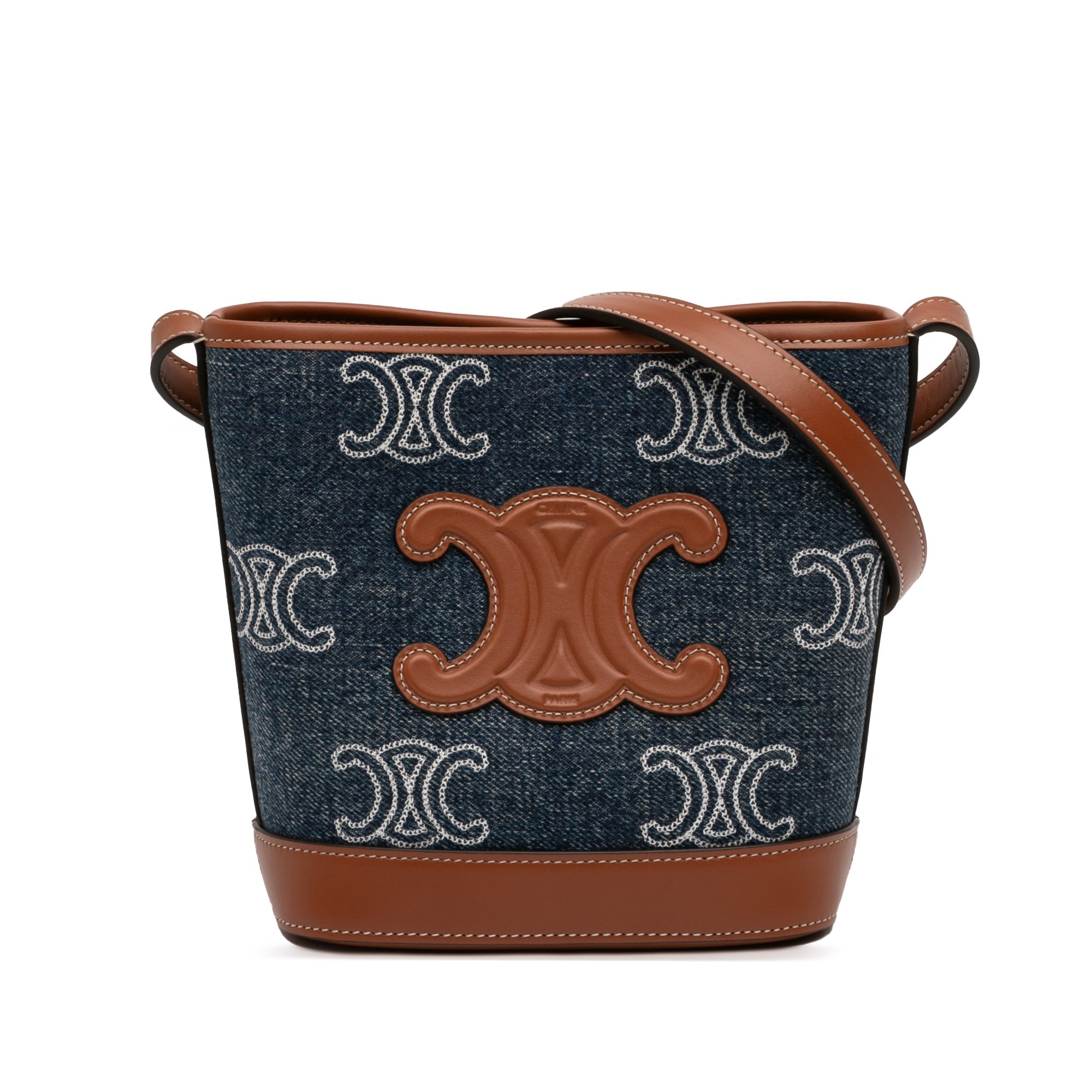 Triomphe cloth handbag