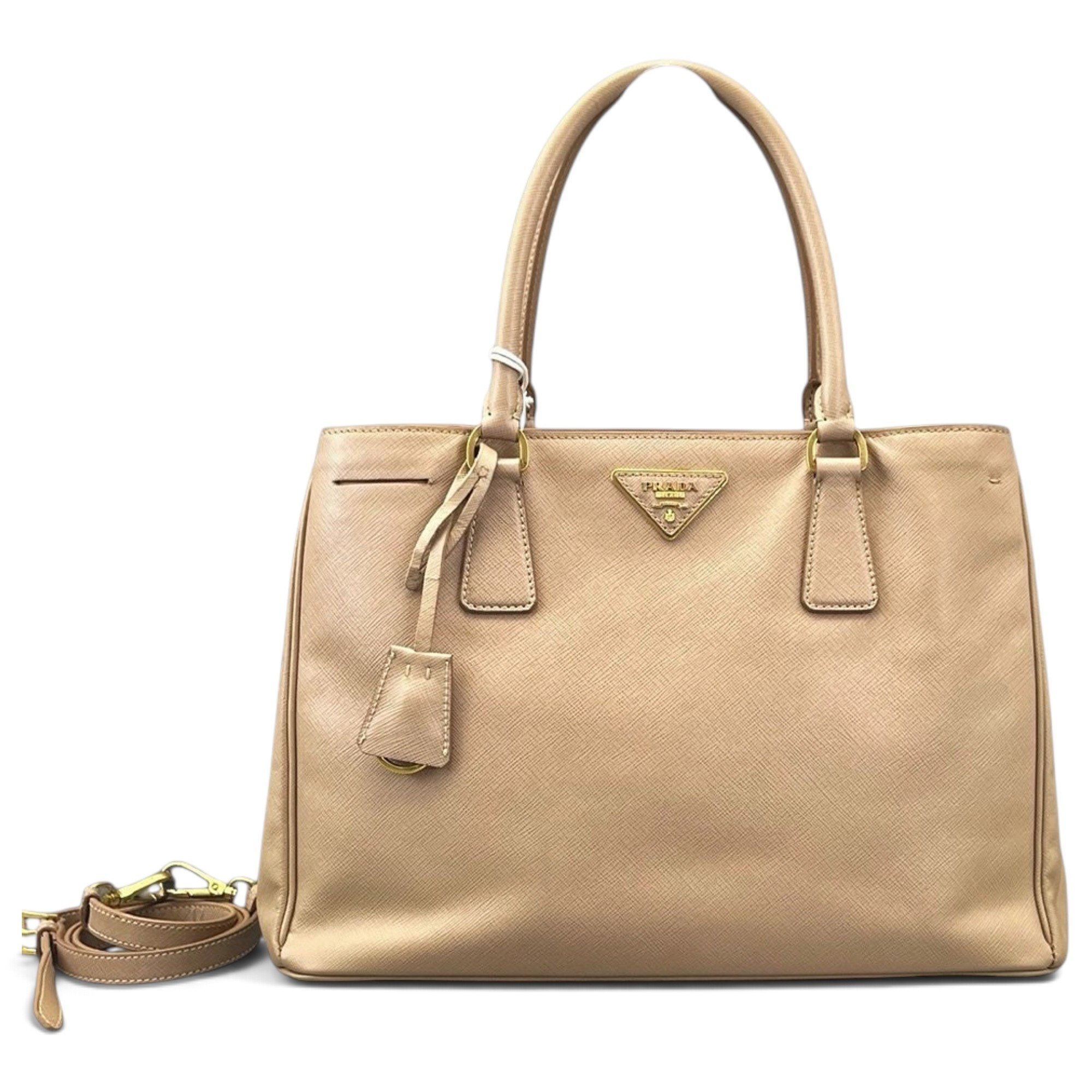 Galleria leather handbag