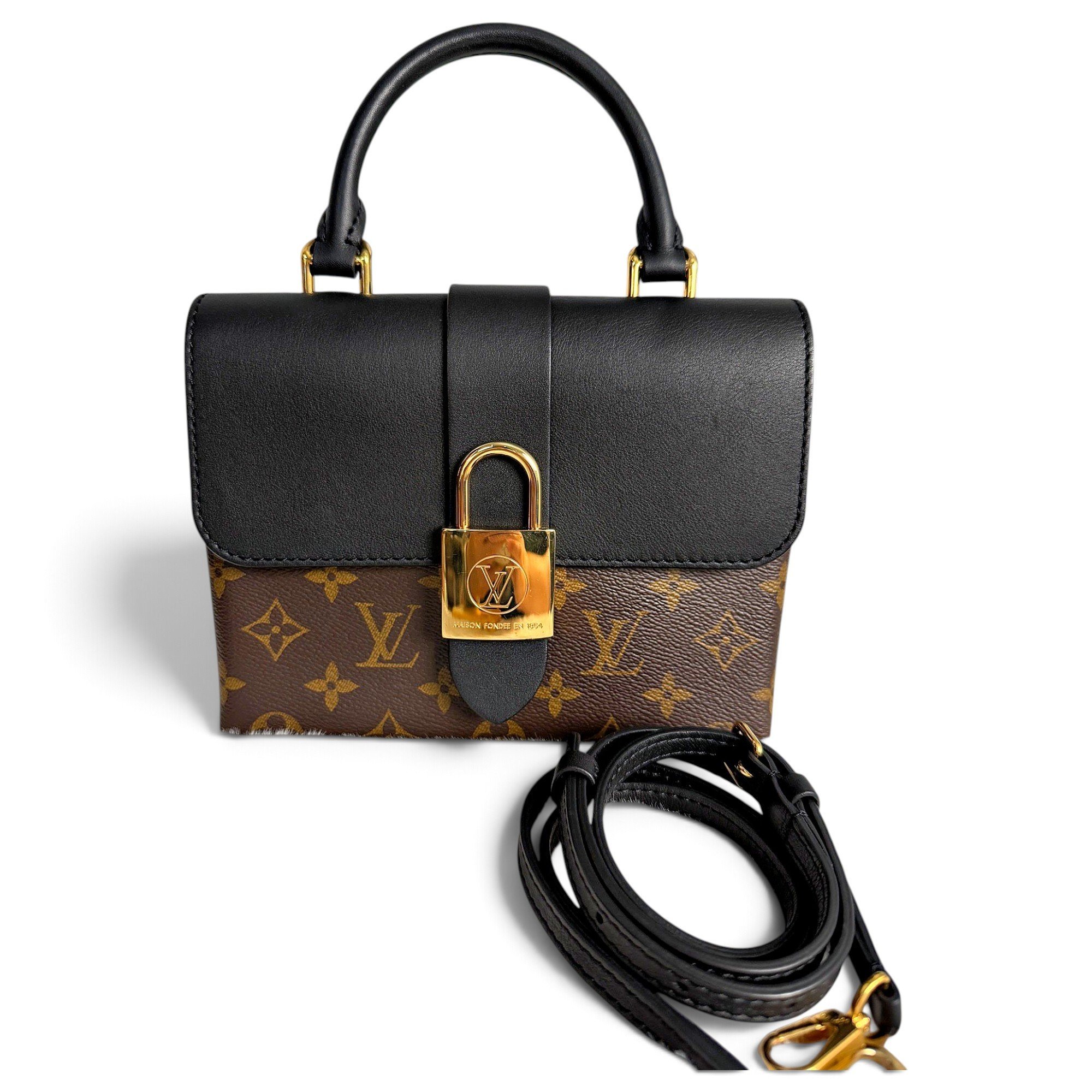Locky BB leather handbag