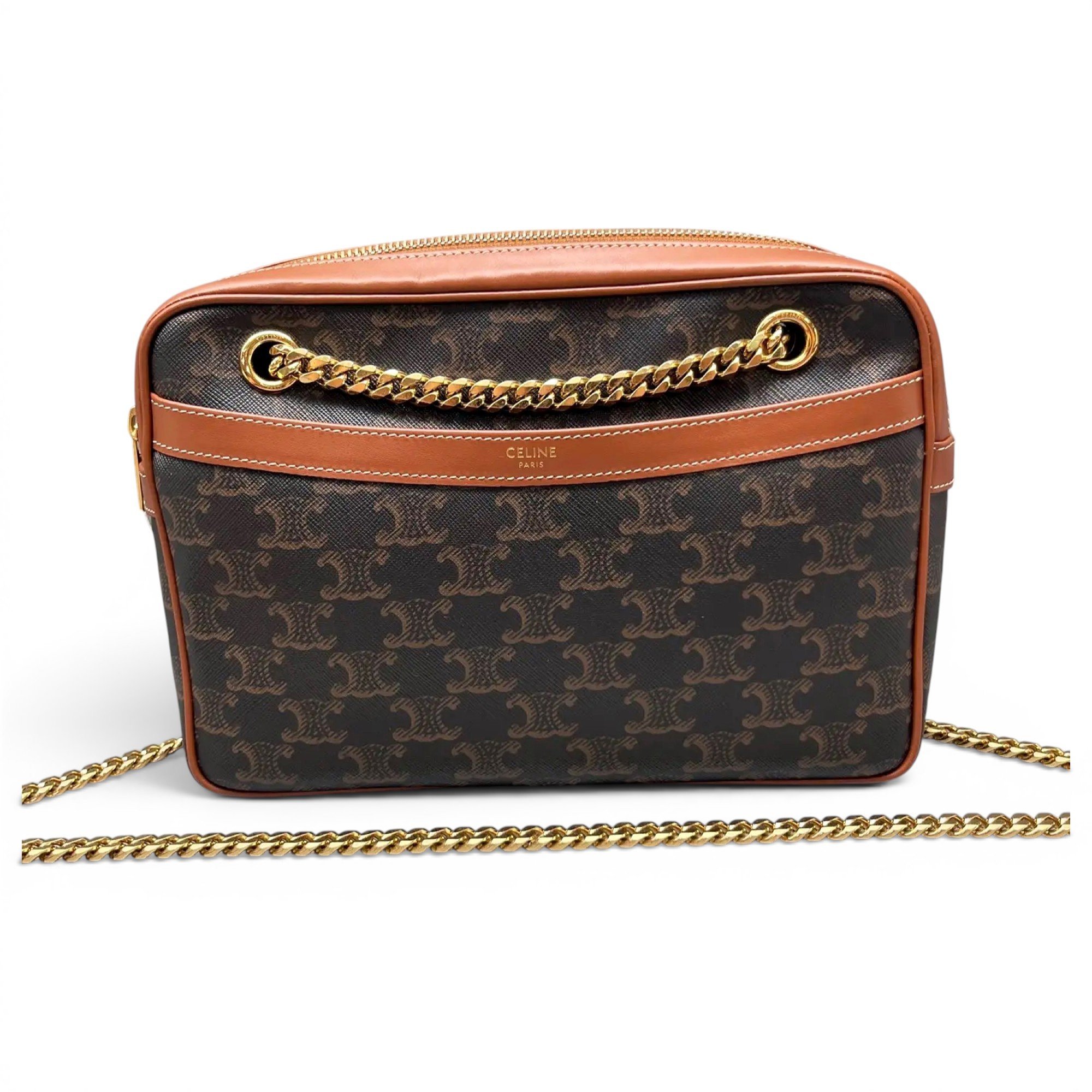 Vinyl handbag