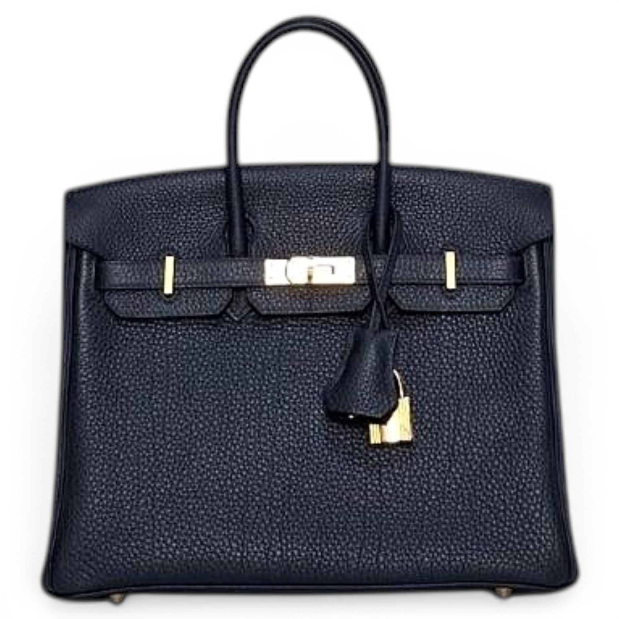 Birkin 25 leather handbag