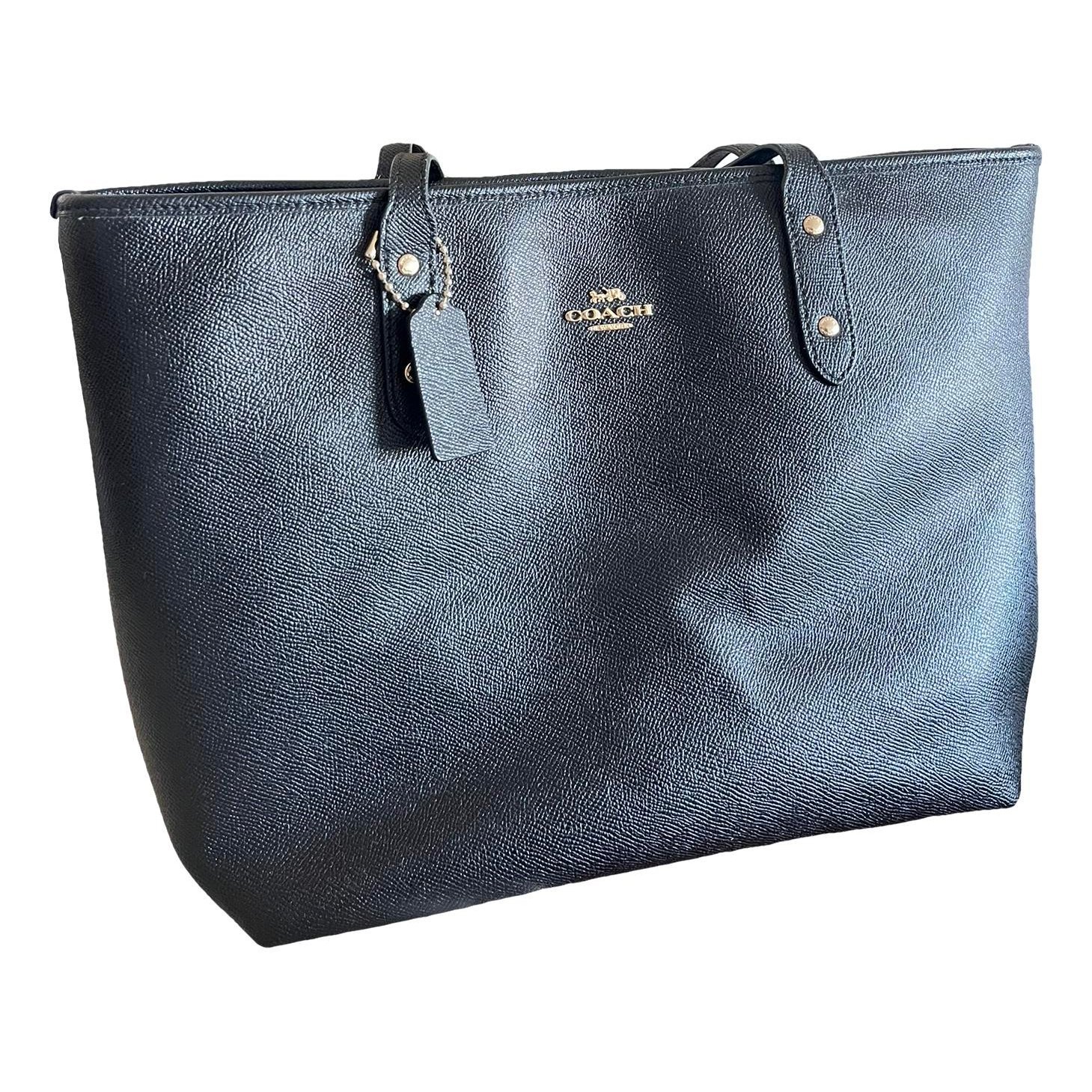 Coach Crossgrain Taxi Tote leather handbag