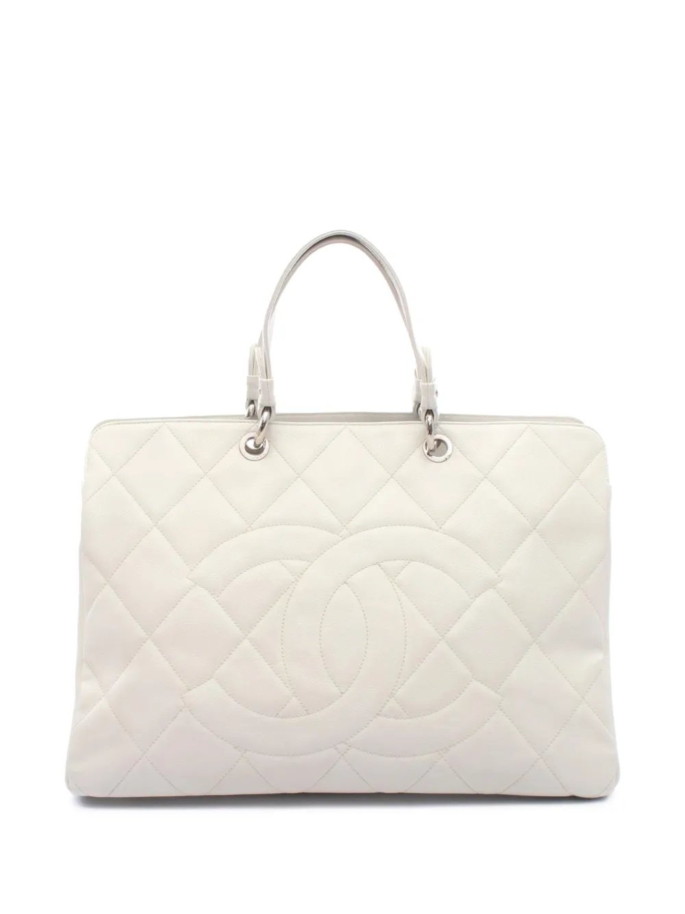 2008-2009 CC Quilted Caviar tote bag