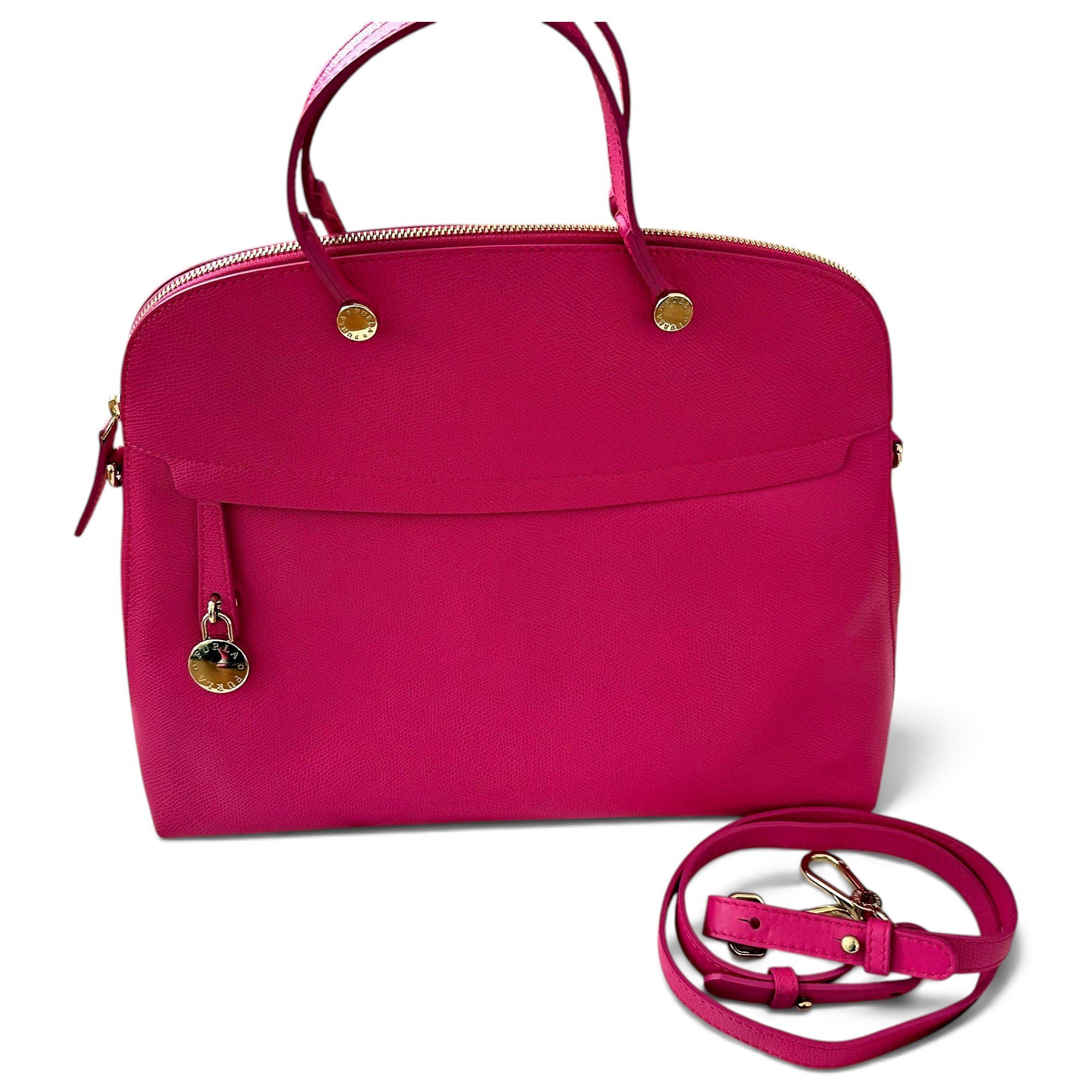 Leather handbag