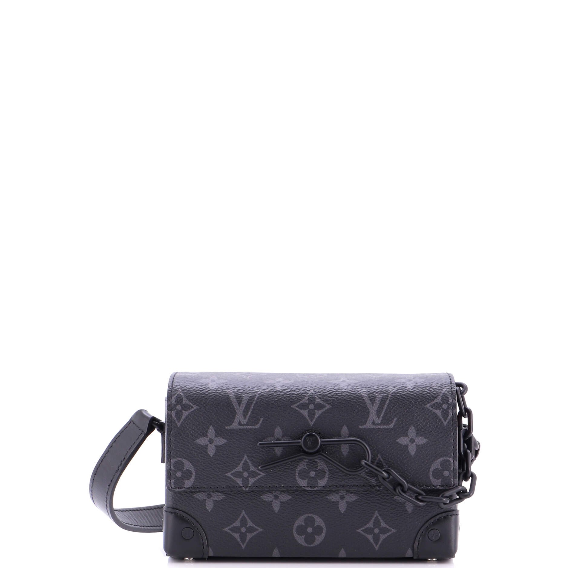 Louis Vuitton Steamer Wearable Wallet Monogram Eclipse Canvas