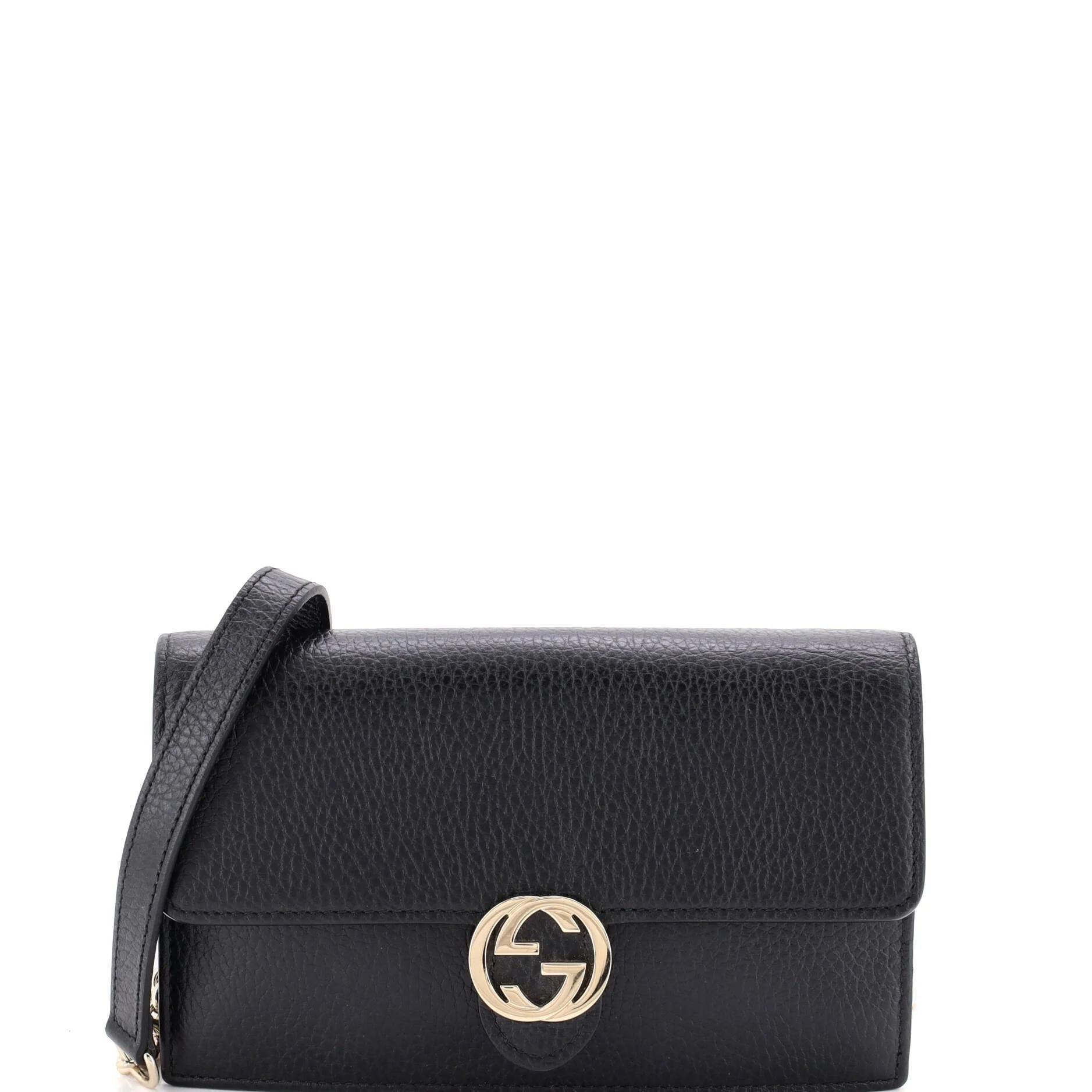 Leather crossbody bag