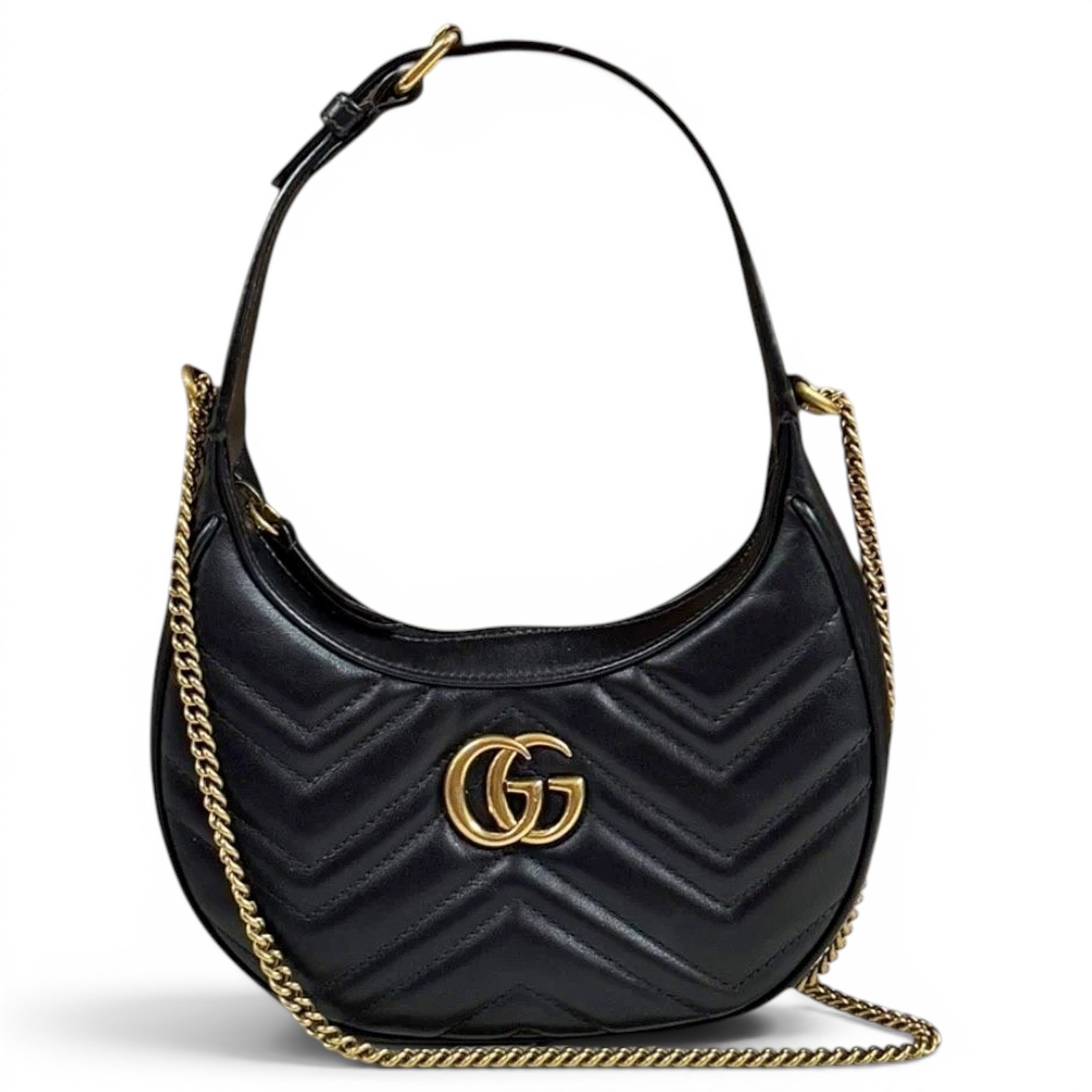 GG Marmont Zip leather handbag