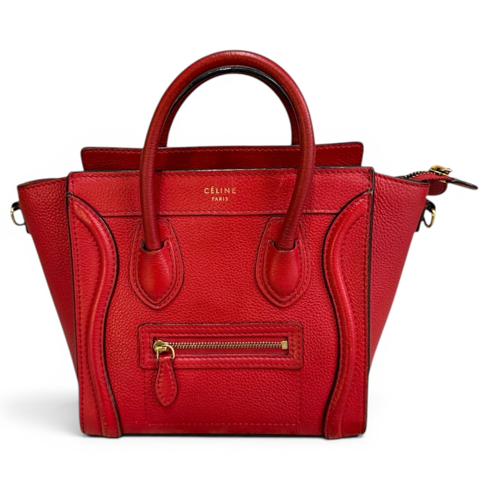 Luggage leather handbag