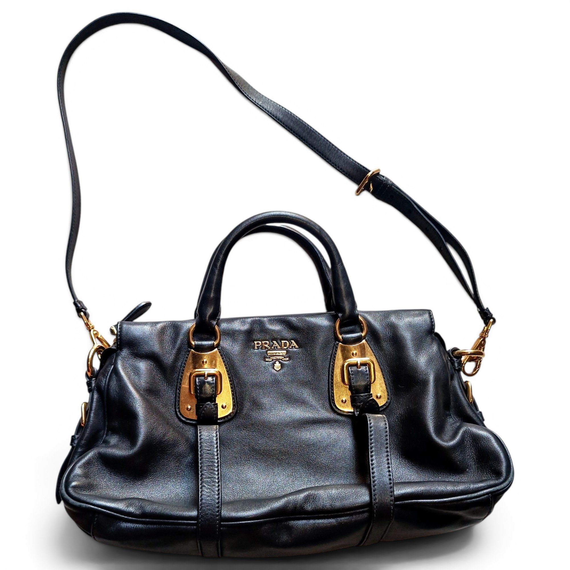Leather handbag