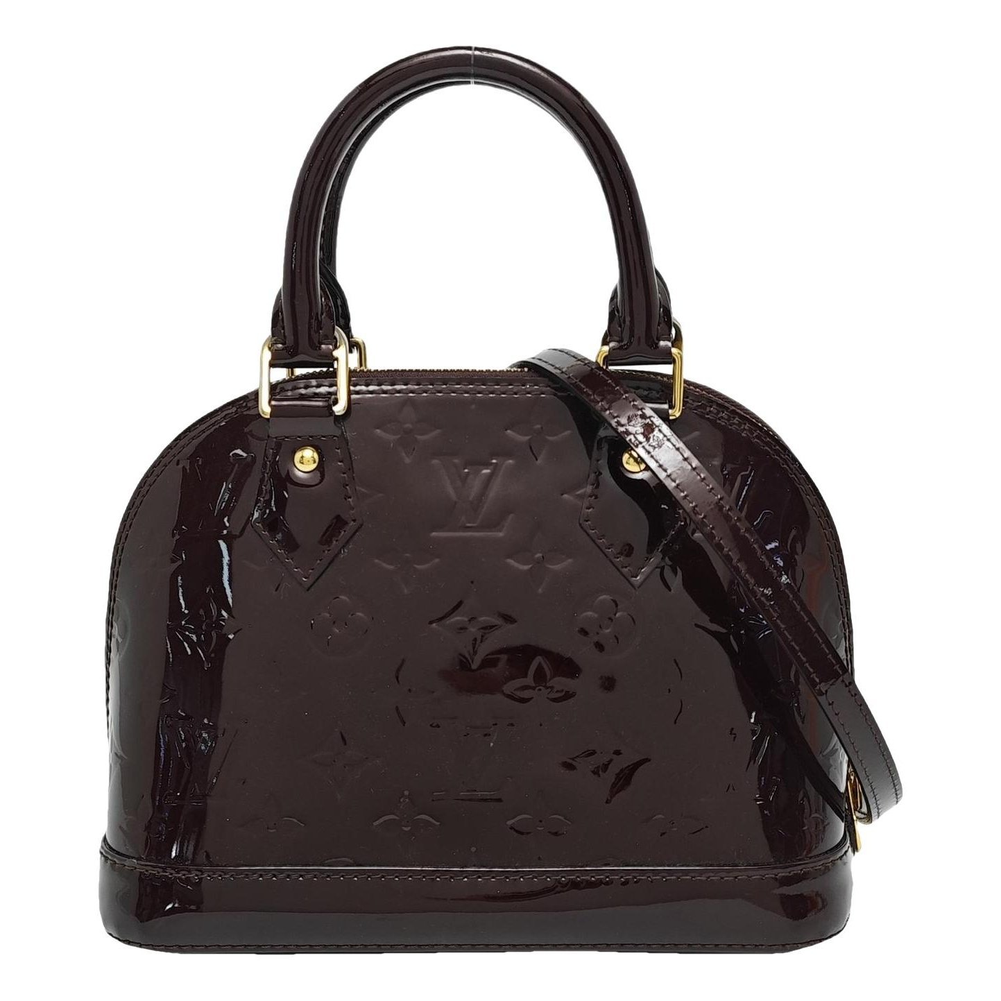Alma patent leather handbag