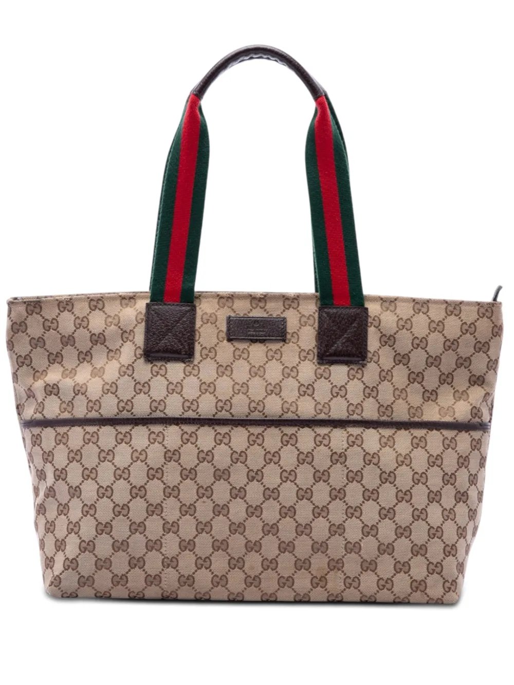 2016-2026 GG Canvas Web tote bag