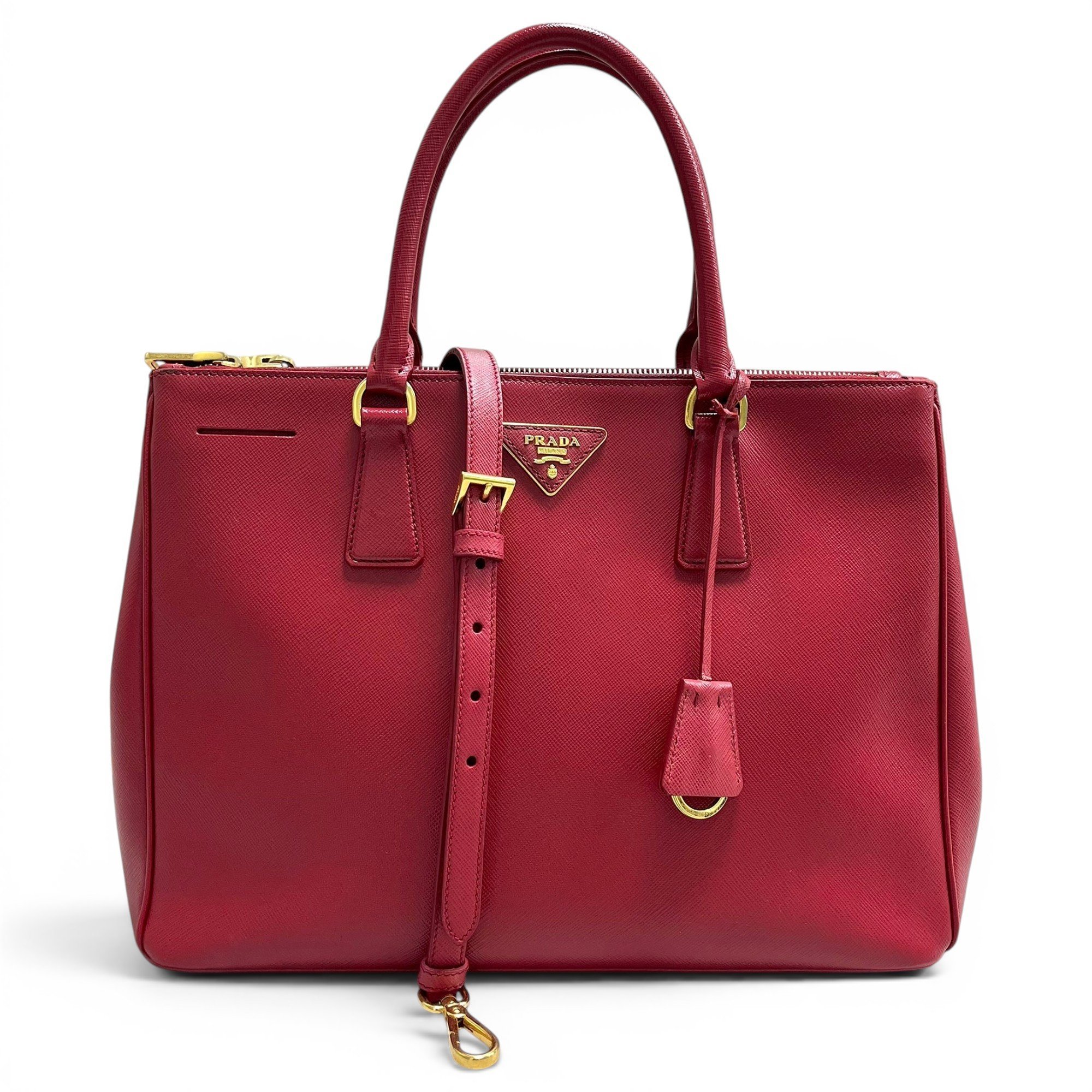 Galleria leather handbag