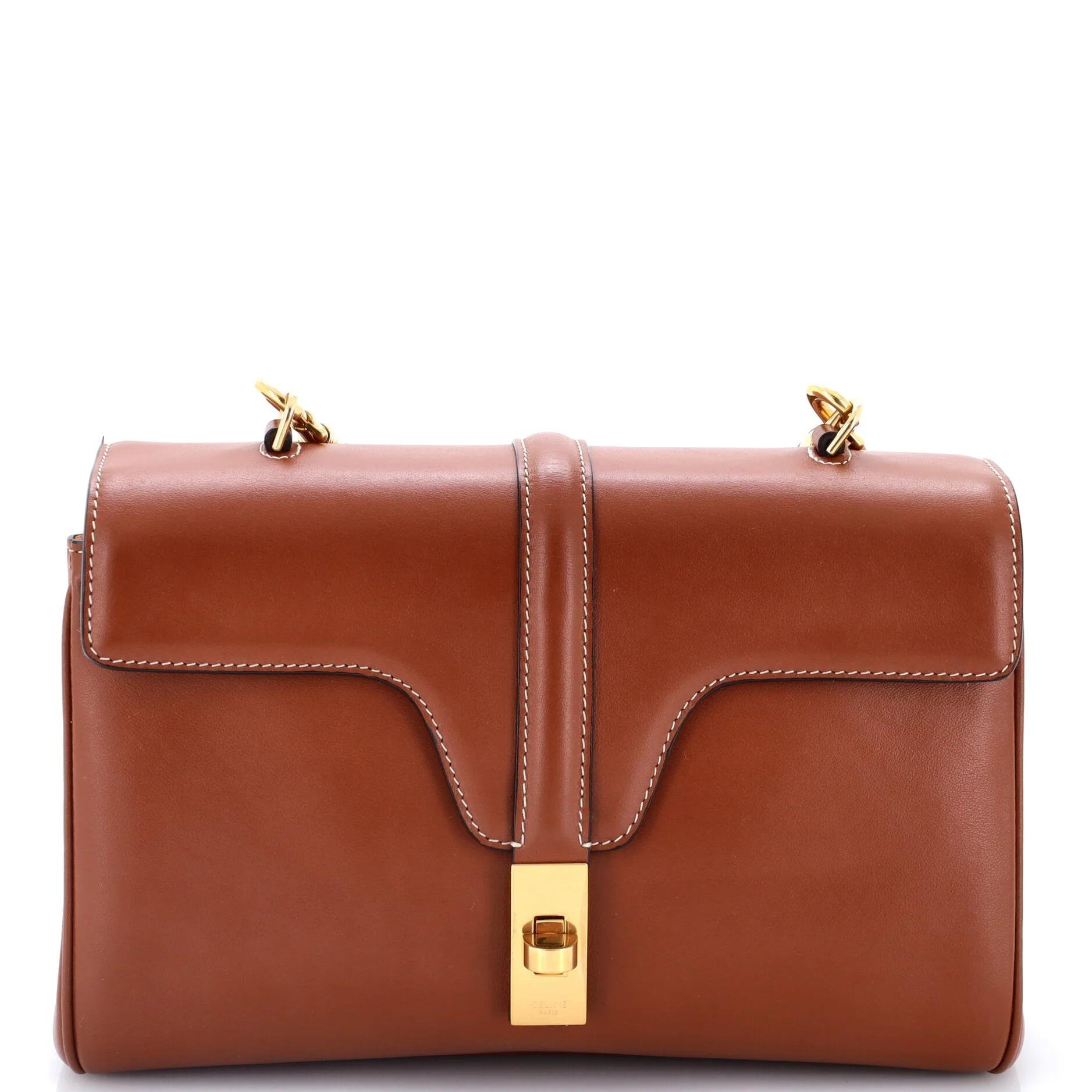 Leather handbag