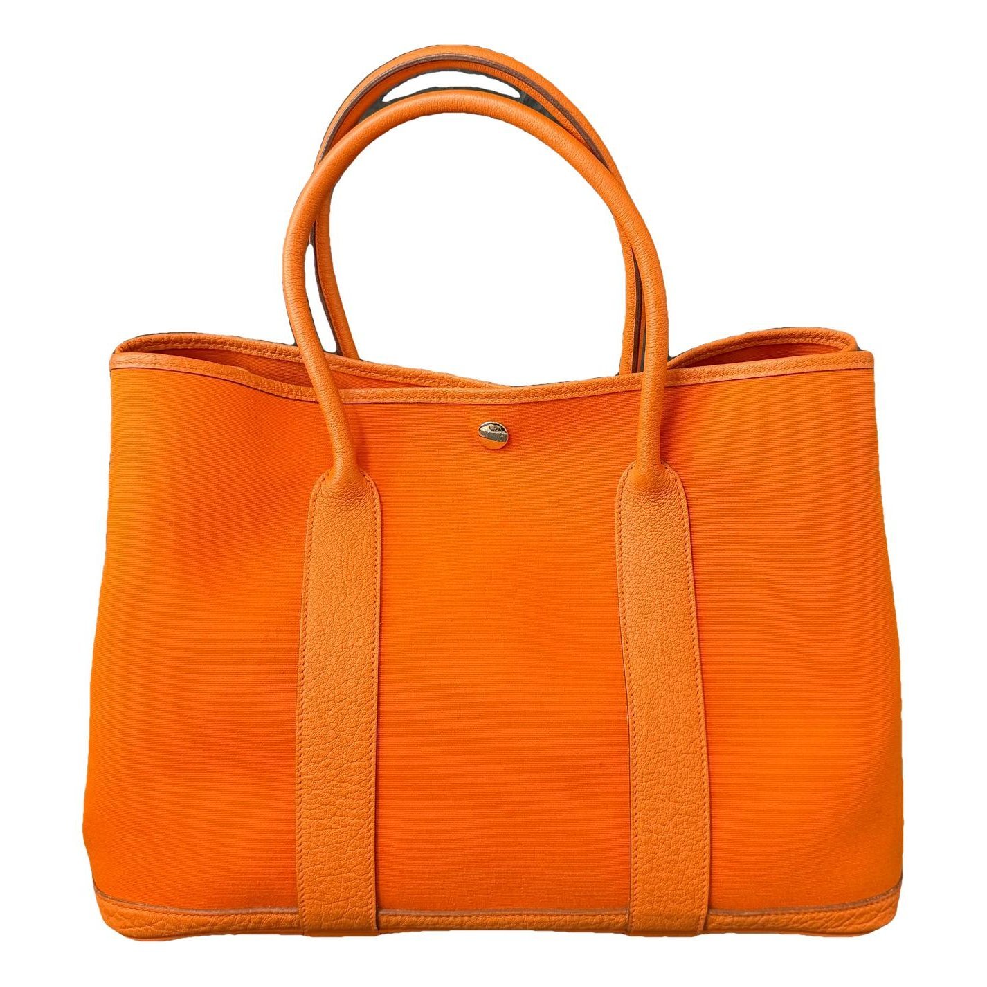 Garden Party leather handbag