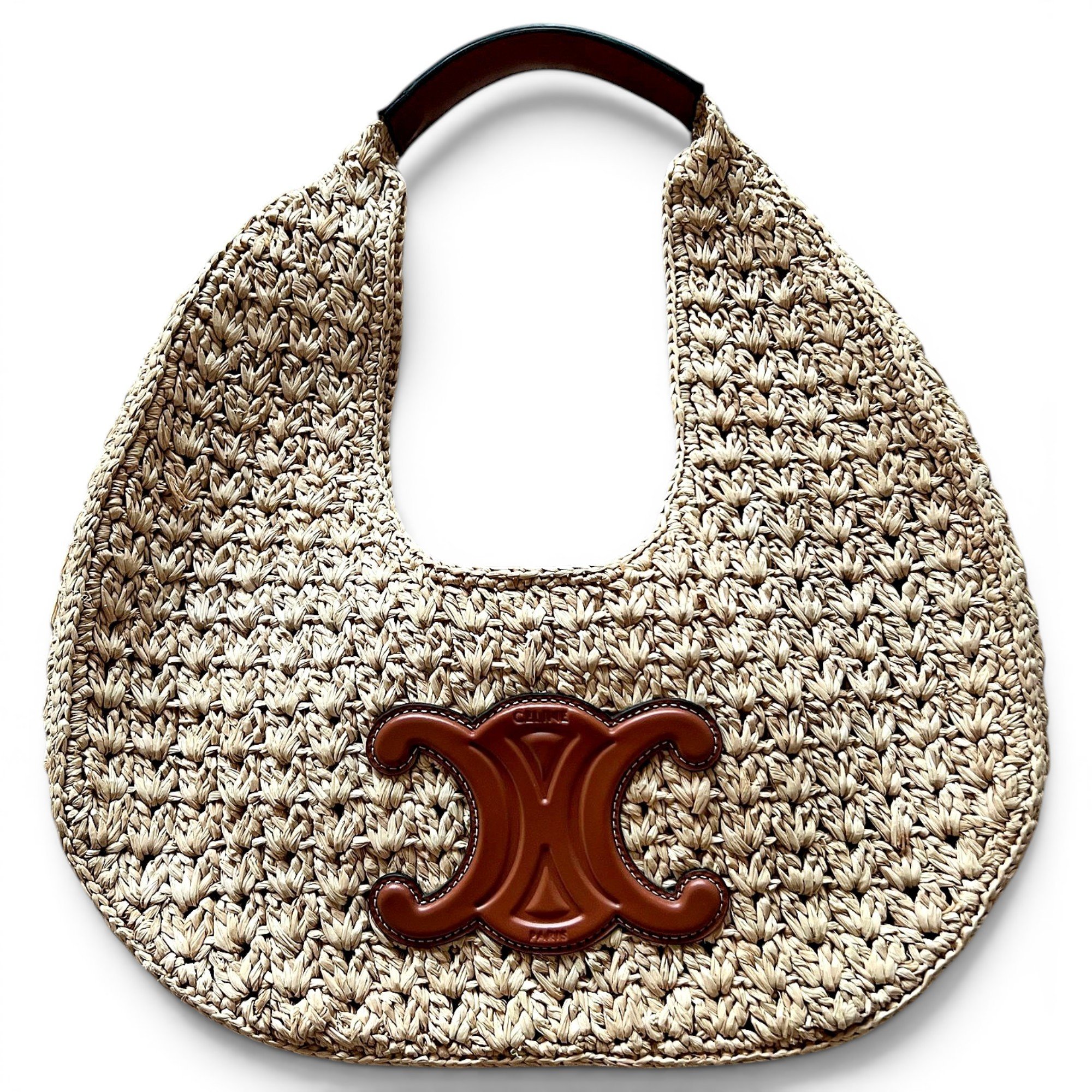 Triomphe cloth handbag