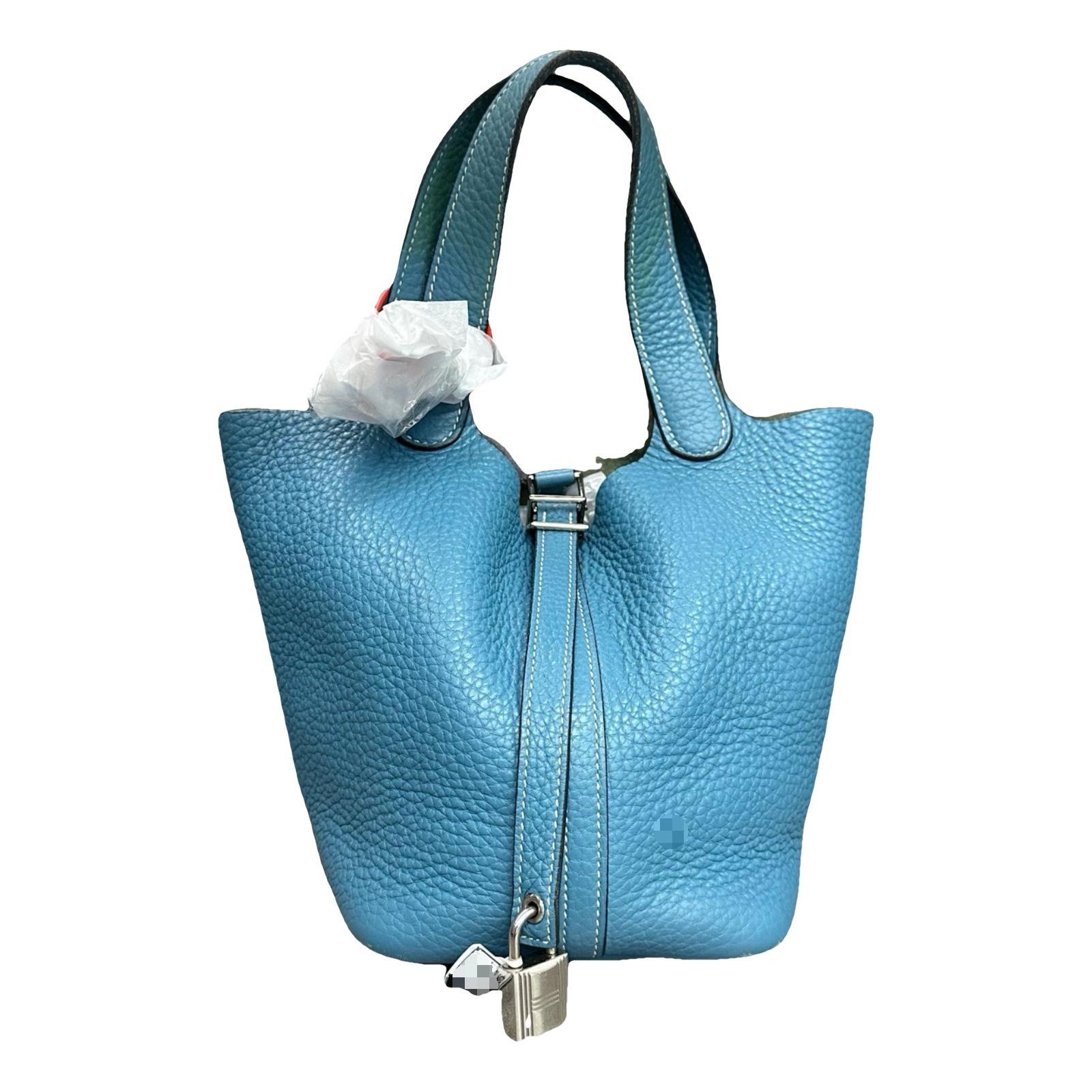 Picotin leather handbag