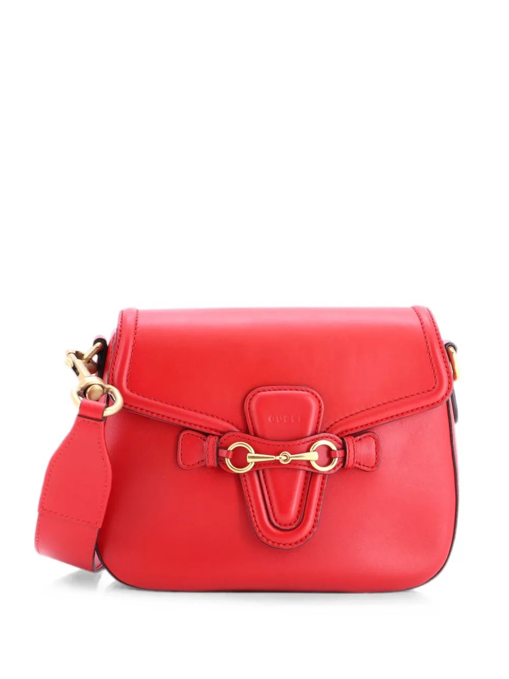 Lady Web Leather Medium shoulder bag