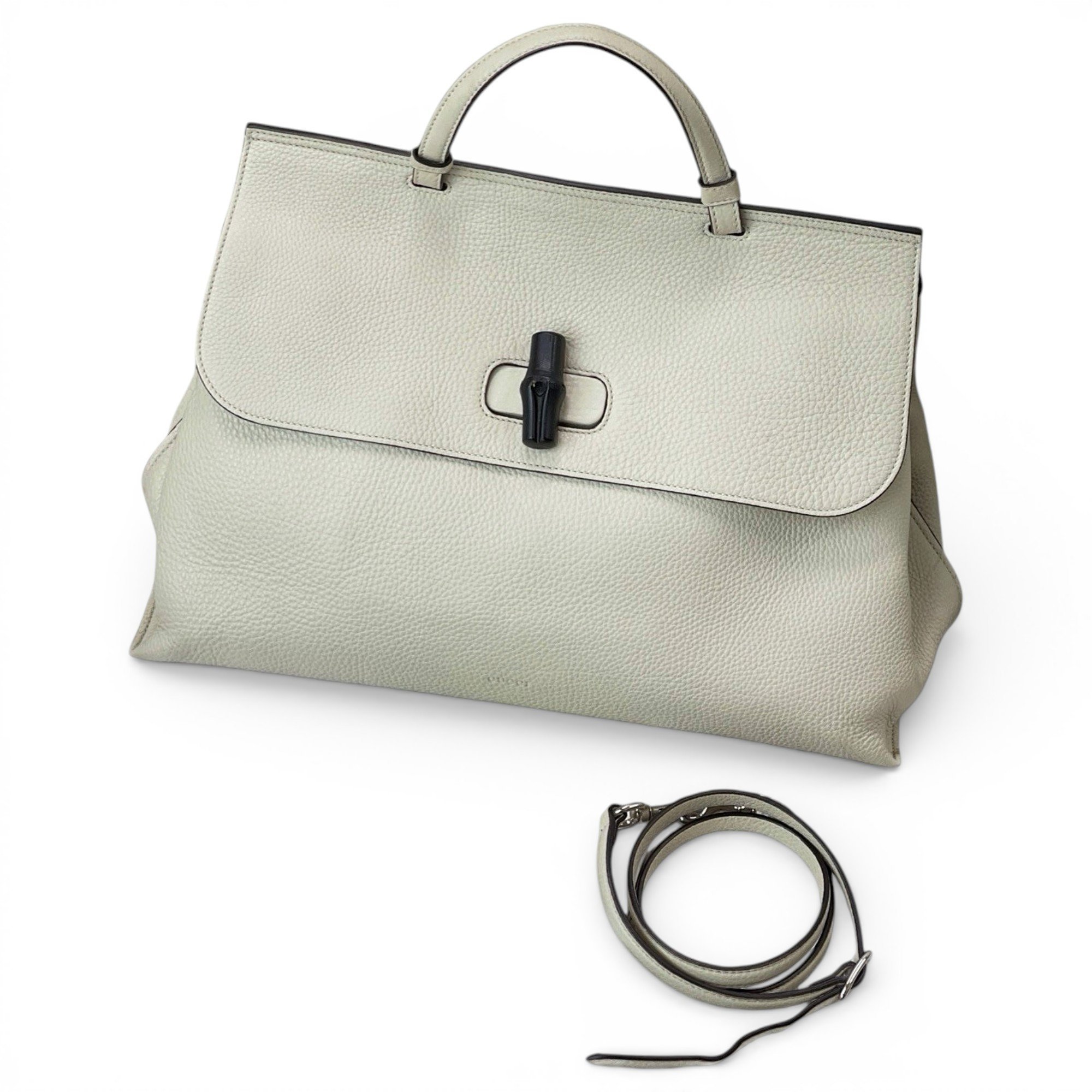 Bamboo Daily Top Handle leather handbag