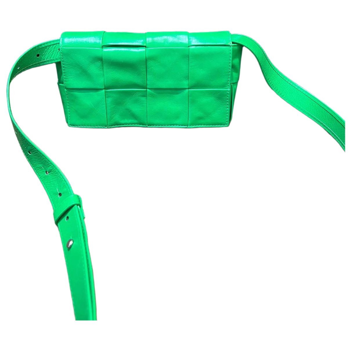 Cassette leather crossbody bag