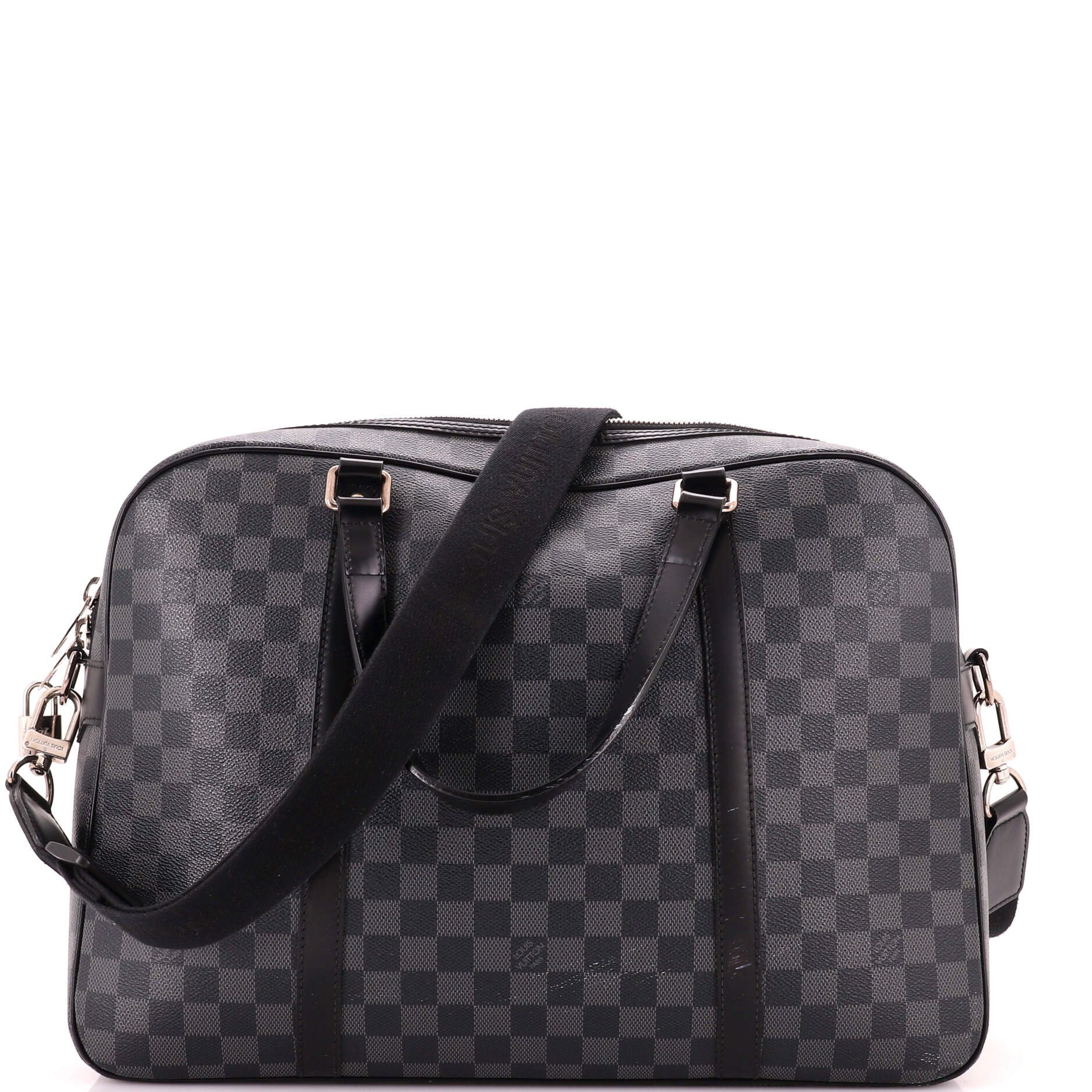 Jorn Briefcase Damier Graphite