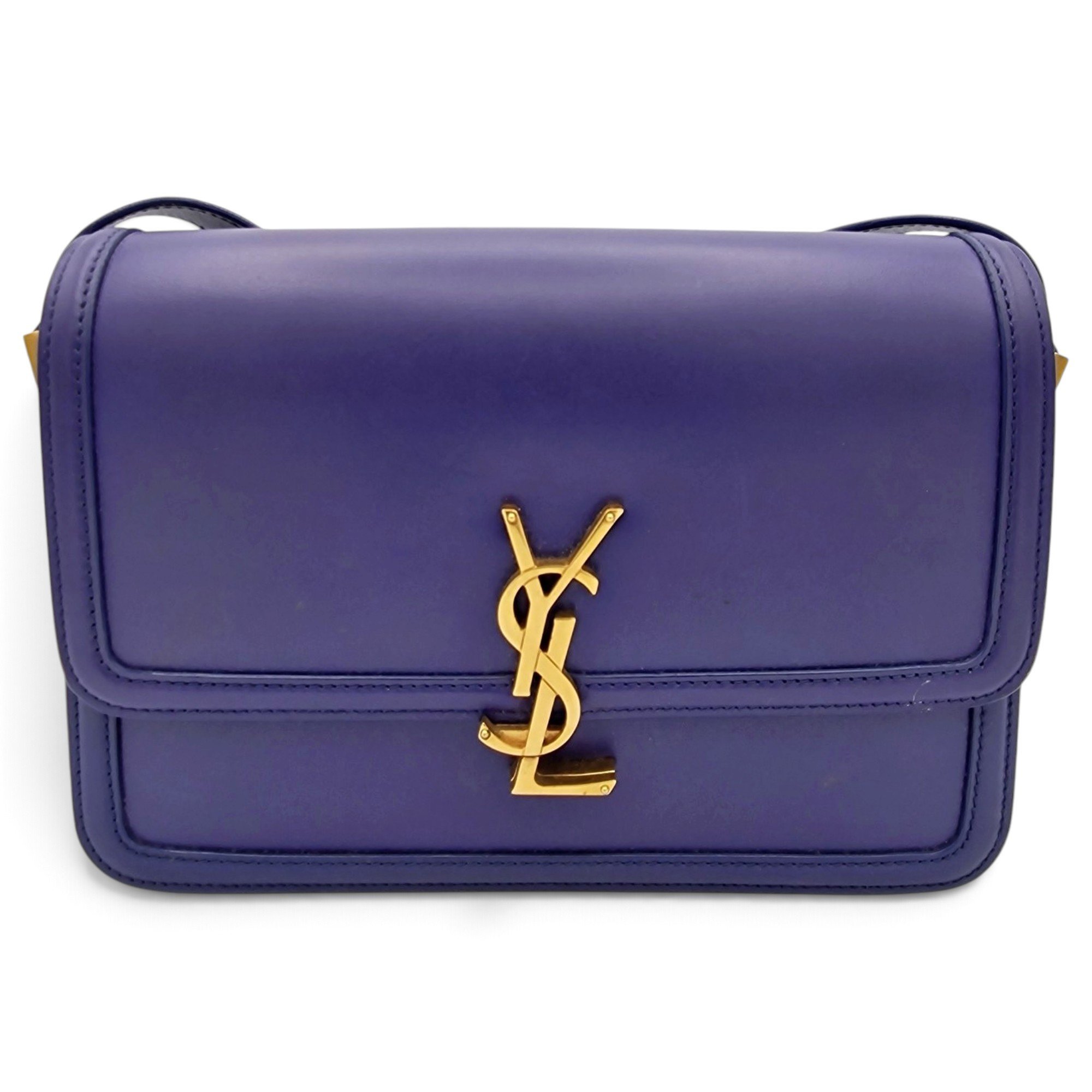 Solférino leather crossbody bag