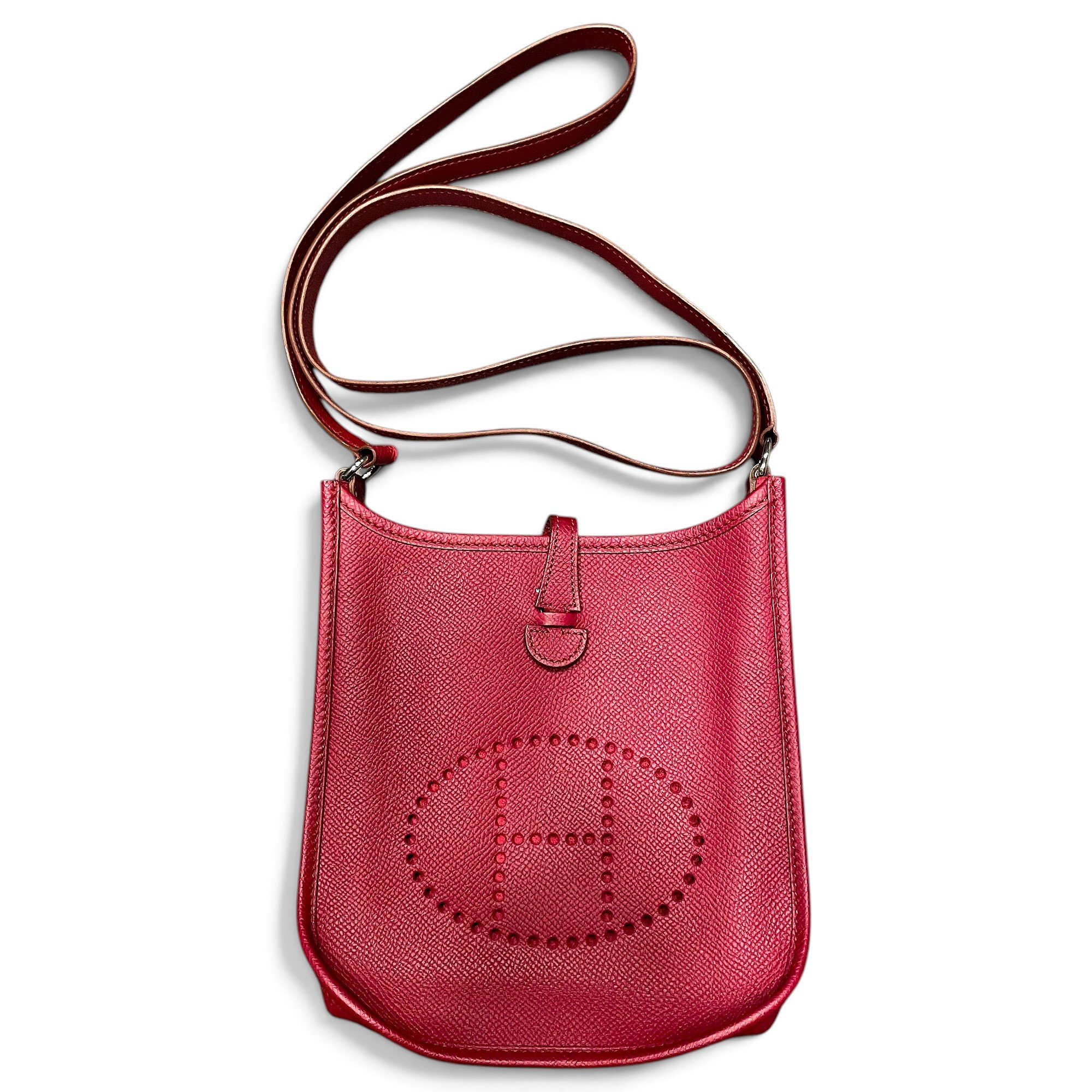 Evelyne leather crossbody bag
