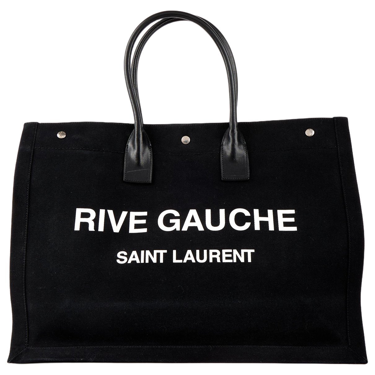 Cabas Rive Gauche patent leather tote