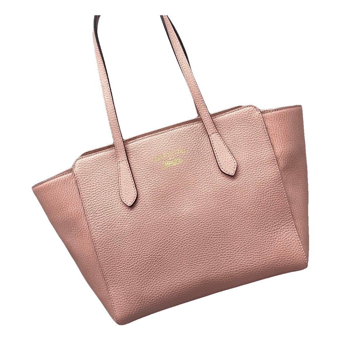 Swing leather handbag