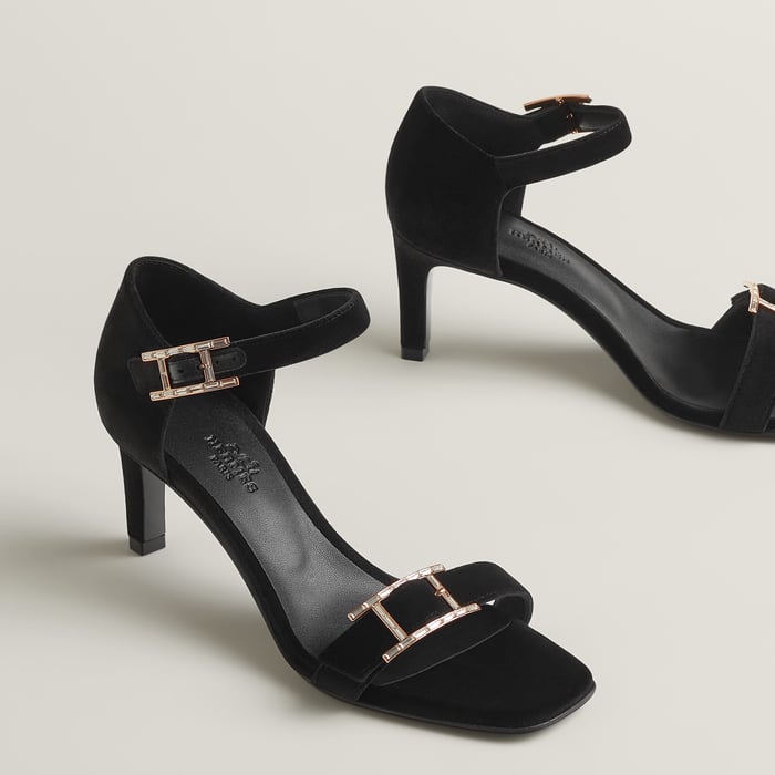 Noir Judy 70 Sandal