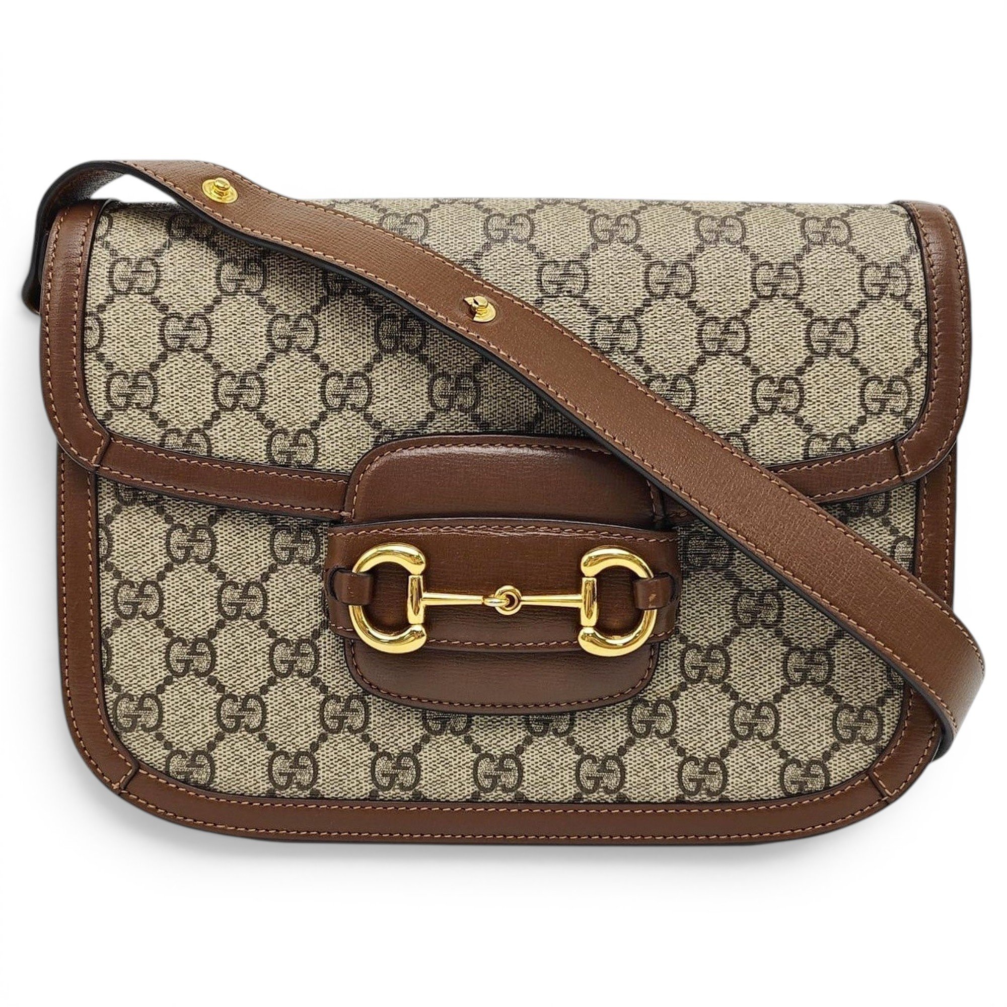 Handle Horsebit 1955 leather handbag