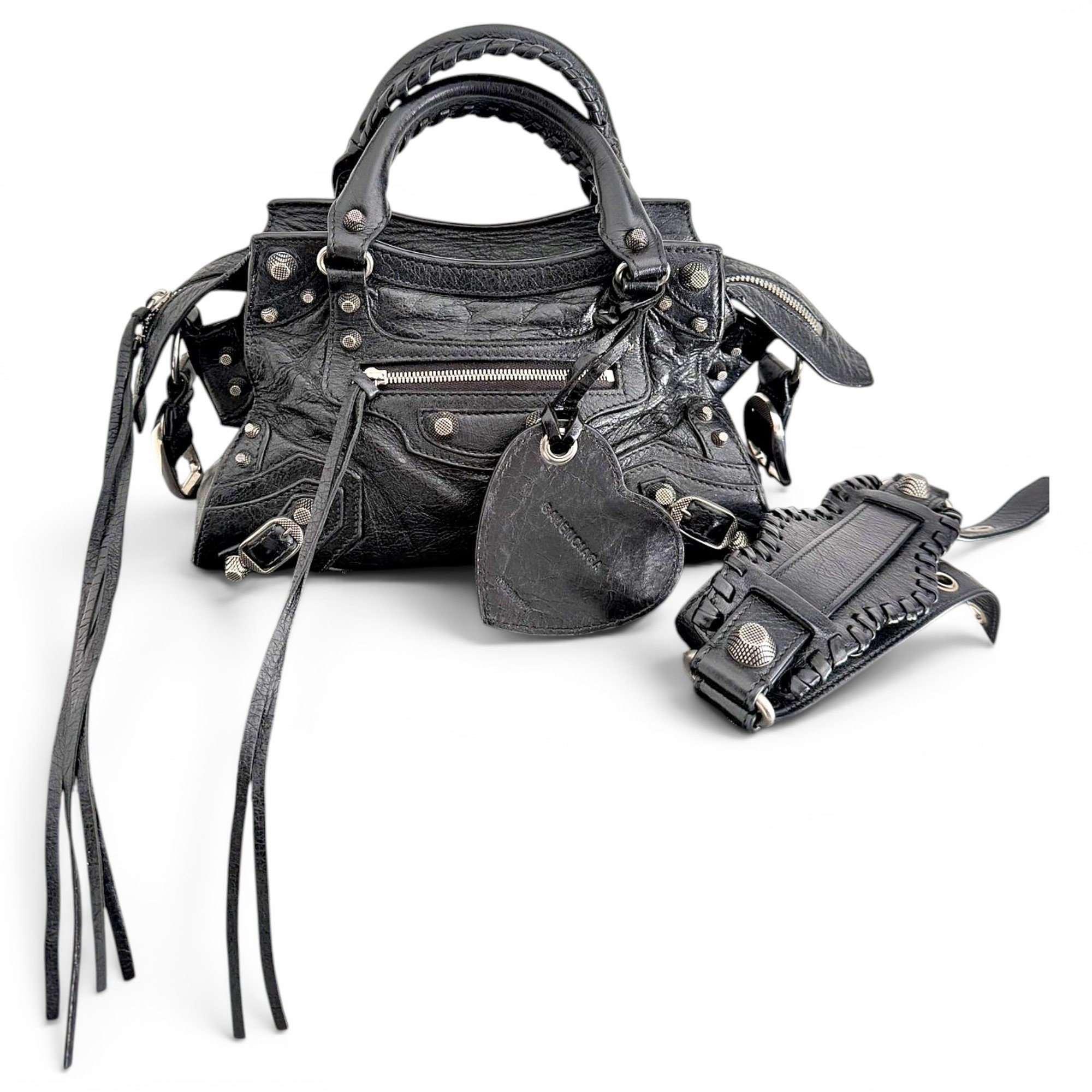 Neo Cagole City leather handbag