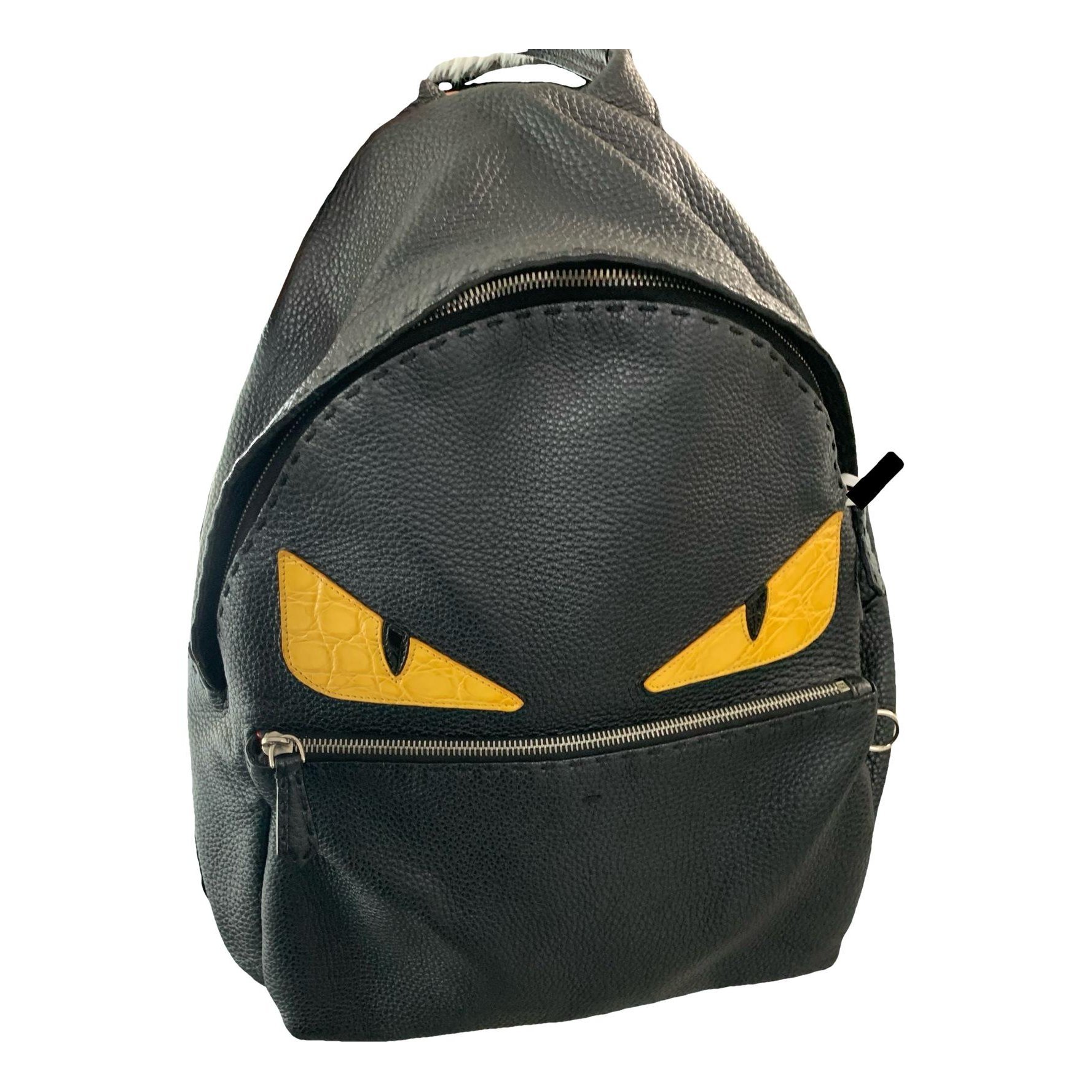 Leather backpack