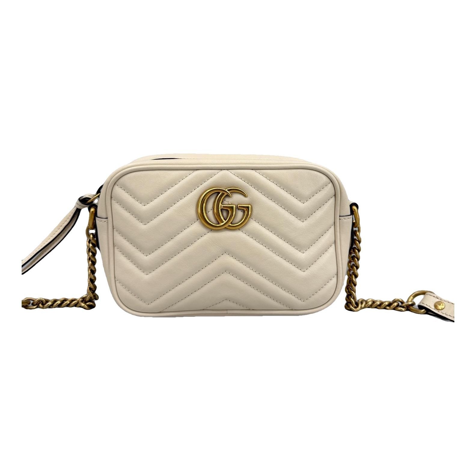 GG Marmont Triple zip leather handbag