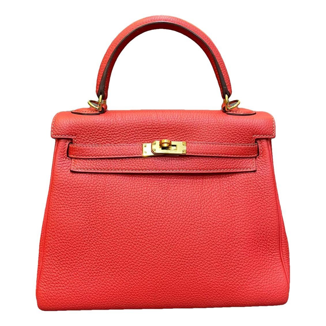 Kelly 25 leather handbag