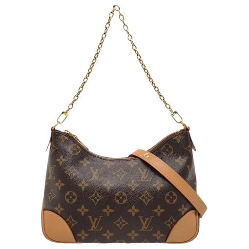 Louis Vuitton Boulogne leather crossbody bag