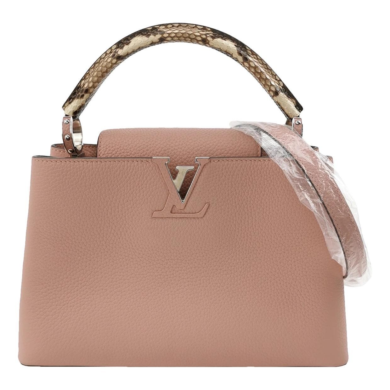 Capucines leather handbag