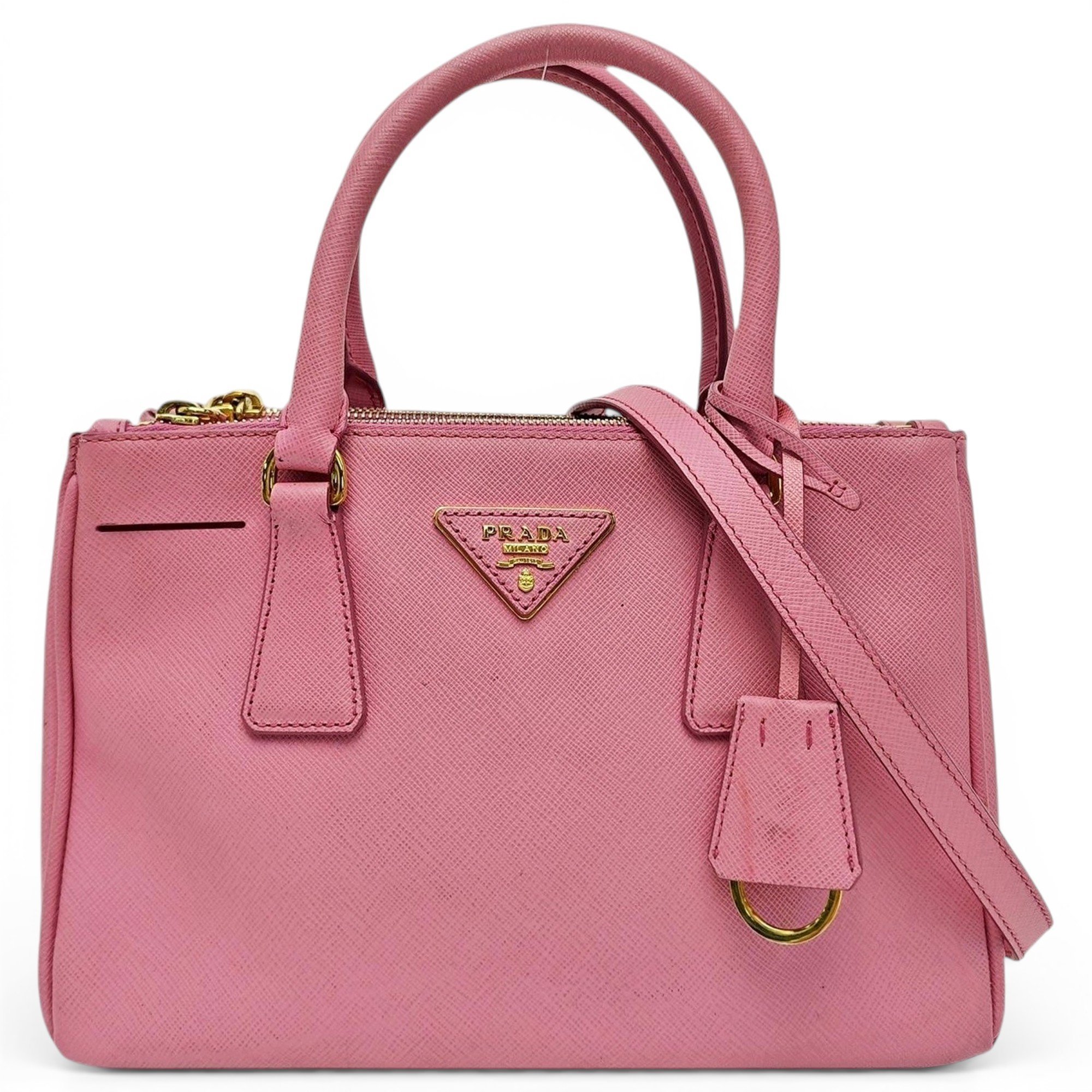 Galleria leather handbag