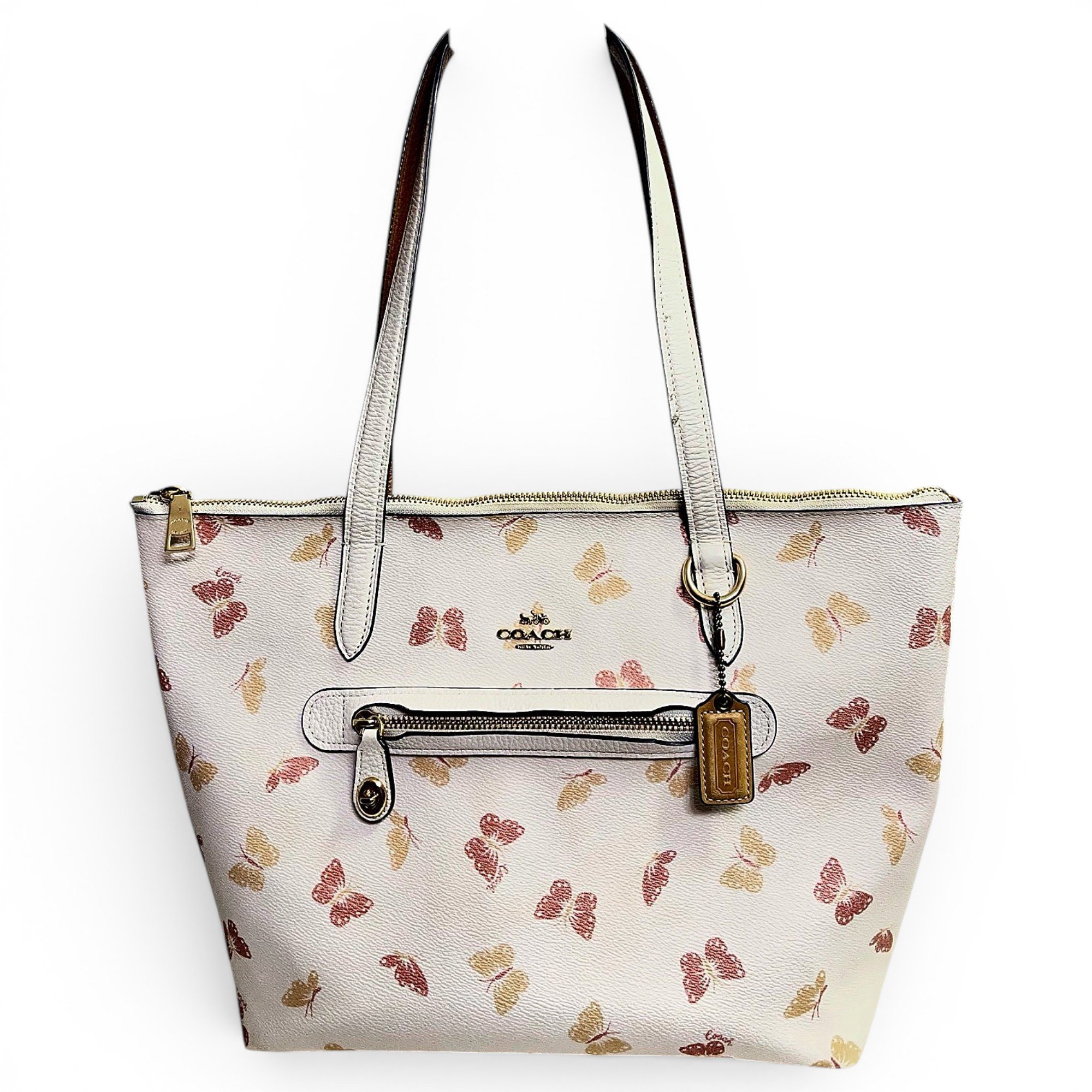 Coach CITY ZIP TOTE leather tote