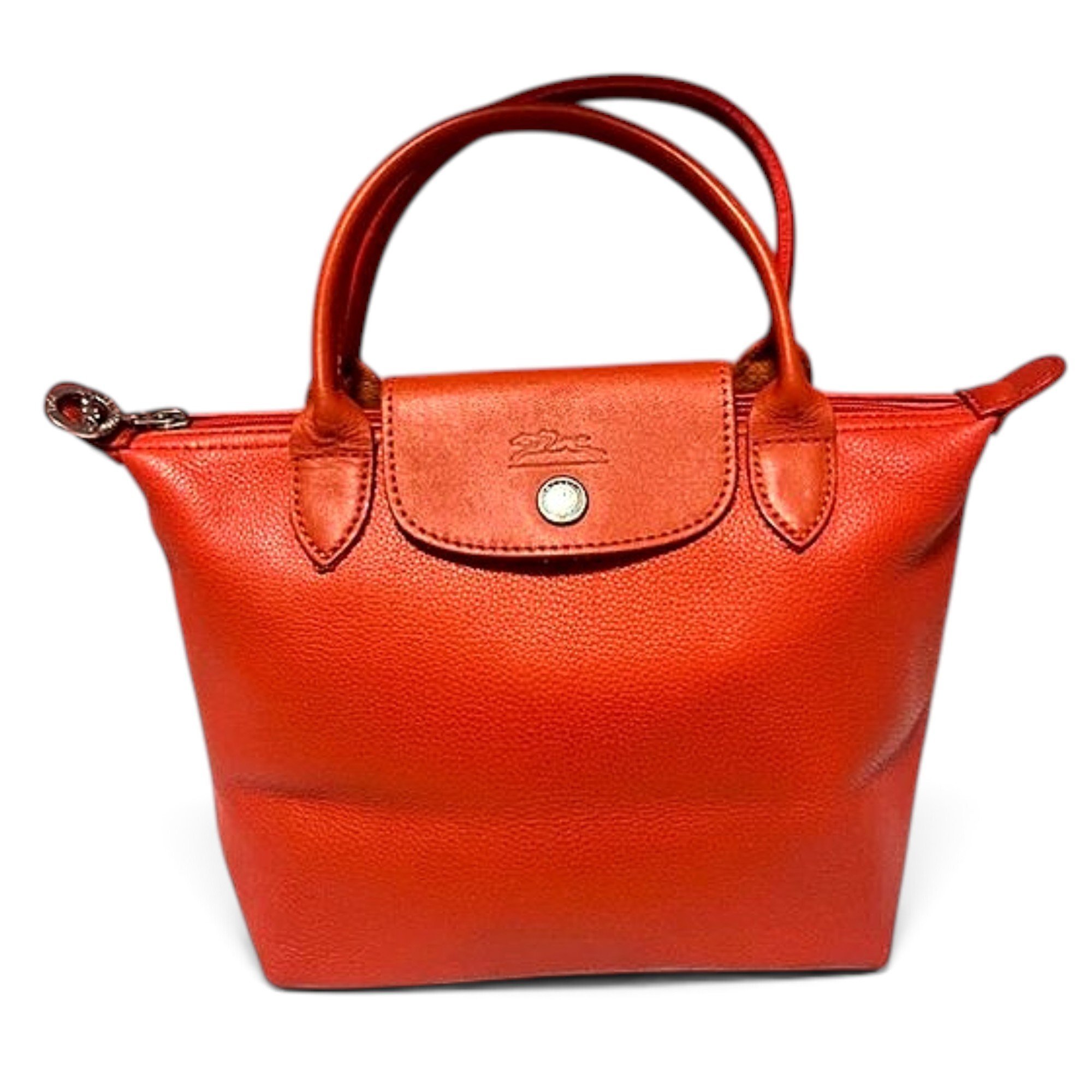 Pliage leather handbag