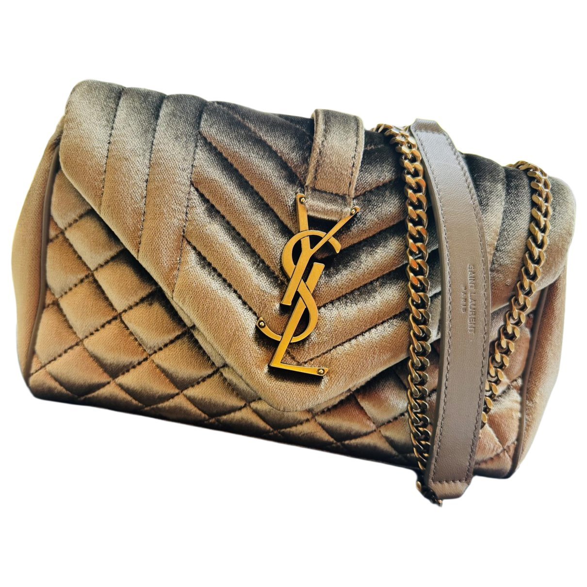 Velvet handbag