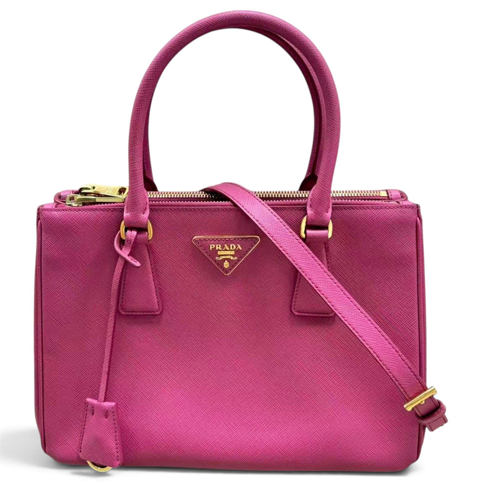 Galleria leather handbag