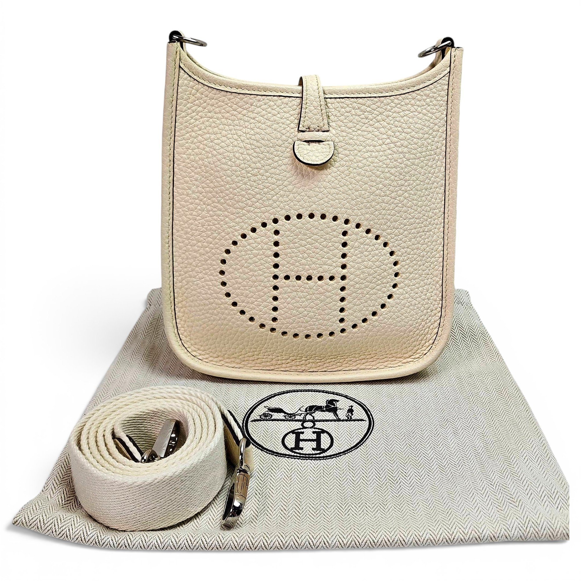 Evelyne leather handbag