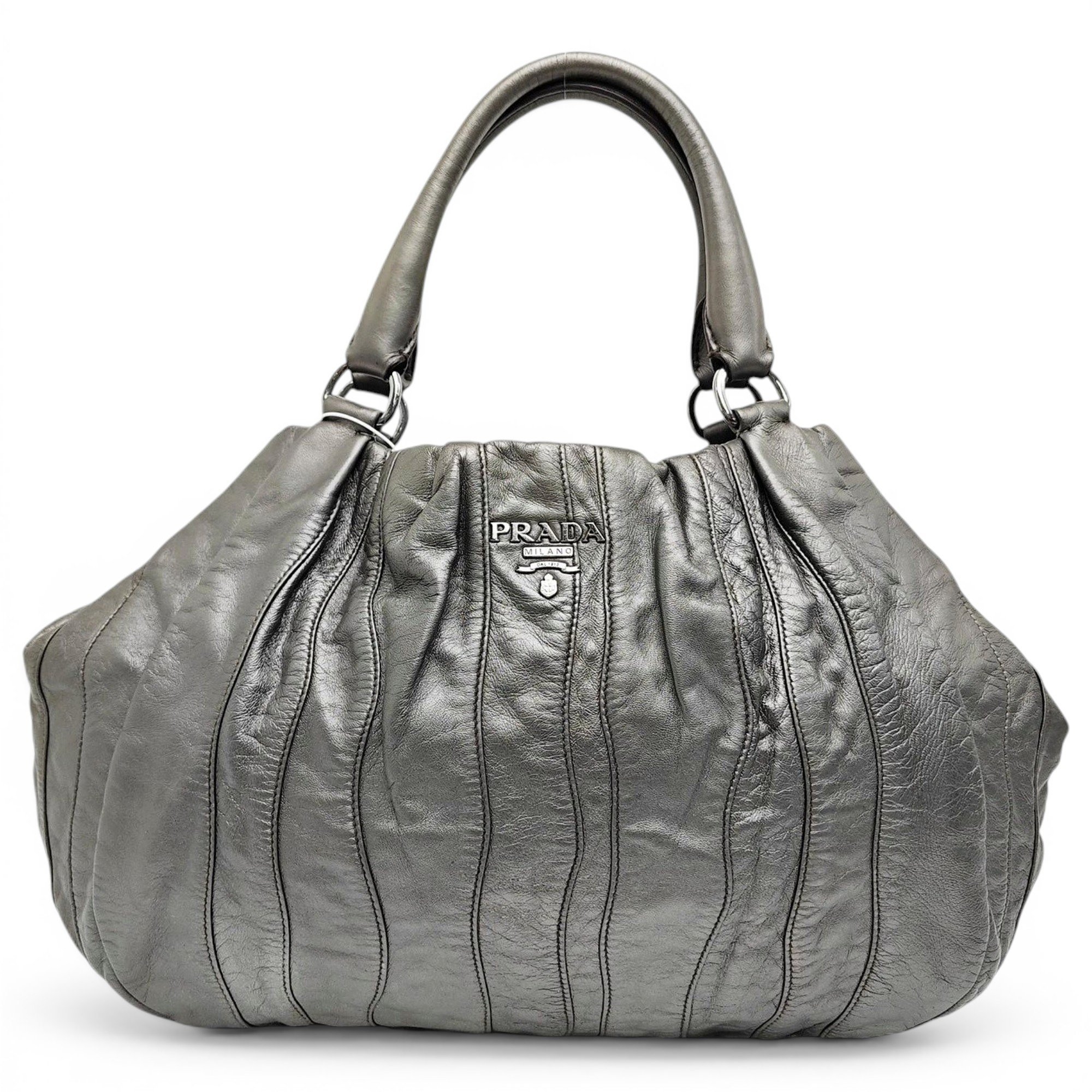 Leather handbag
