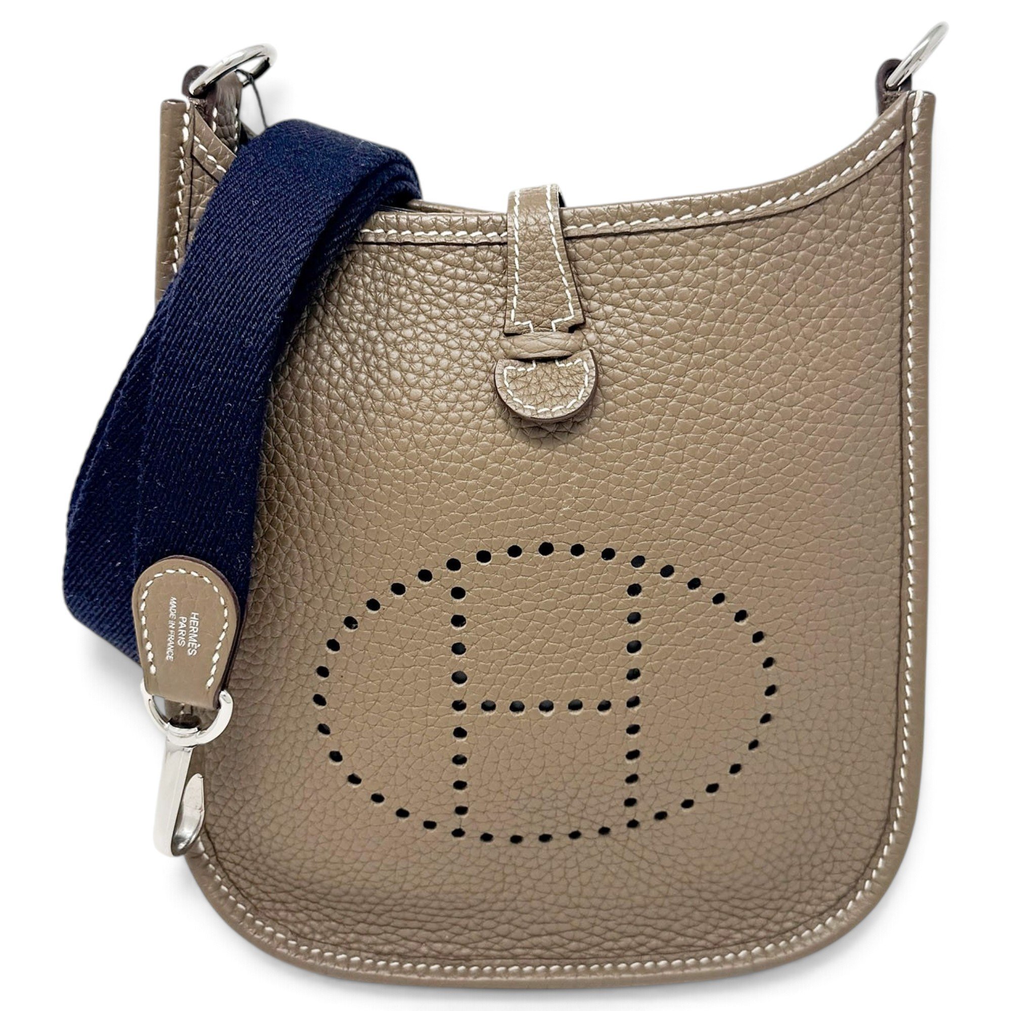 Mini Evelyne leather crossbody bag