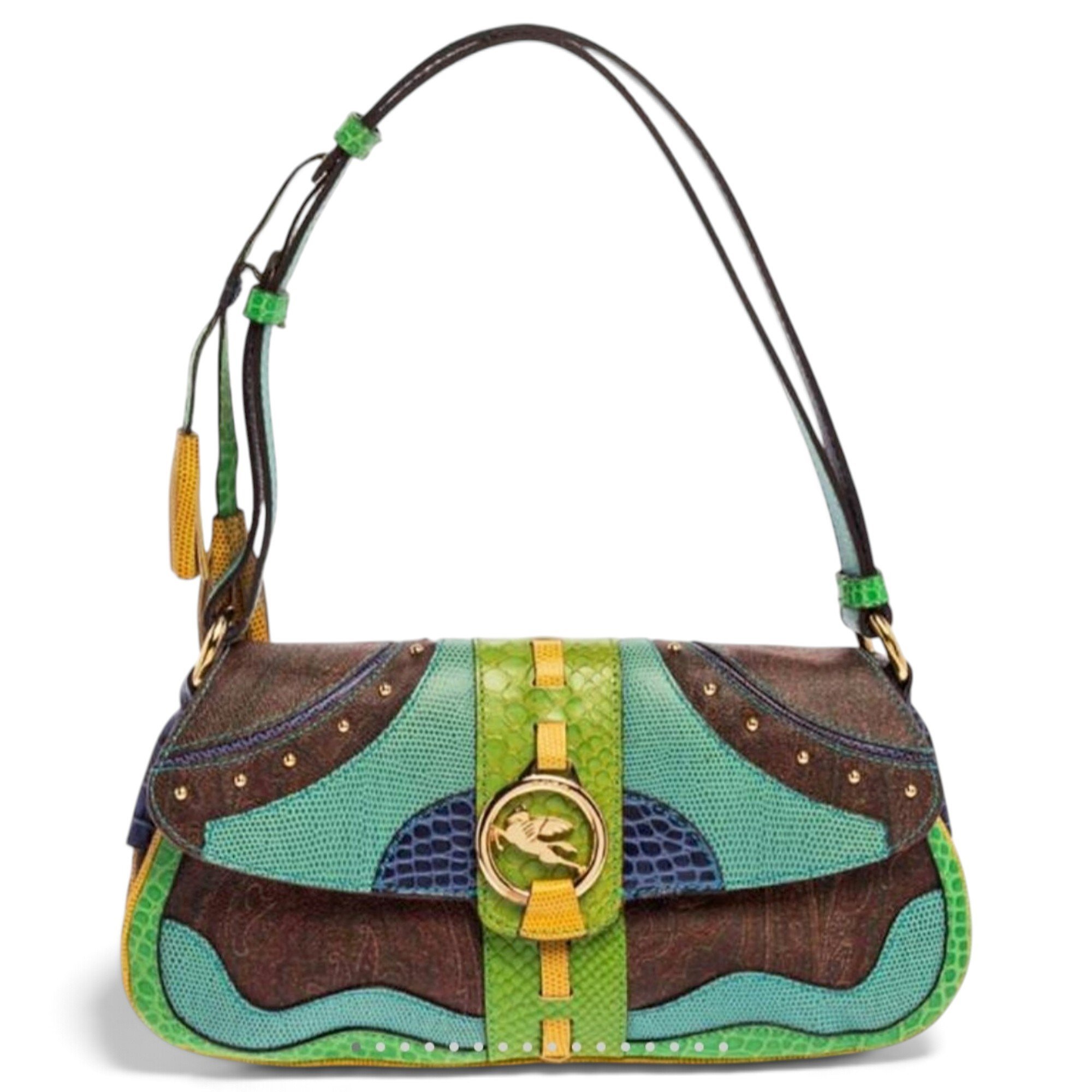 Vela leather handbag