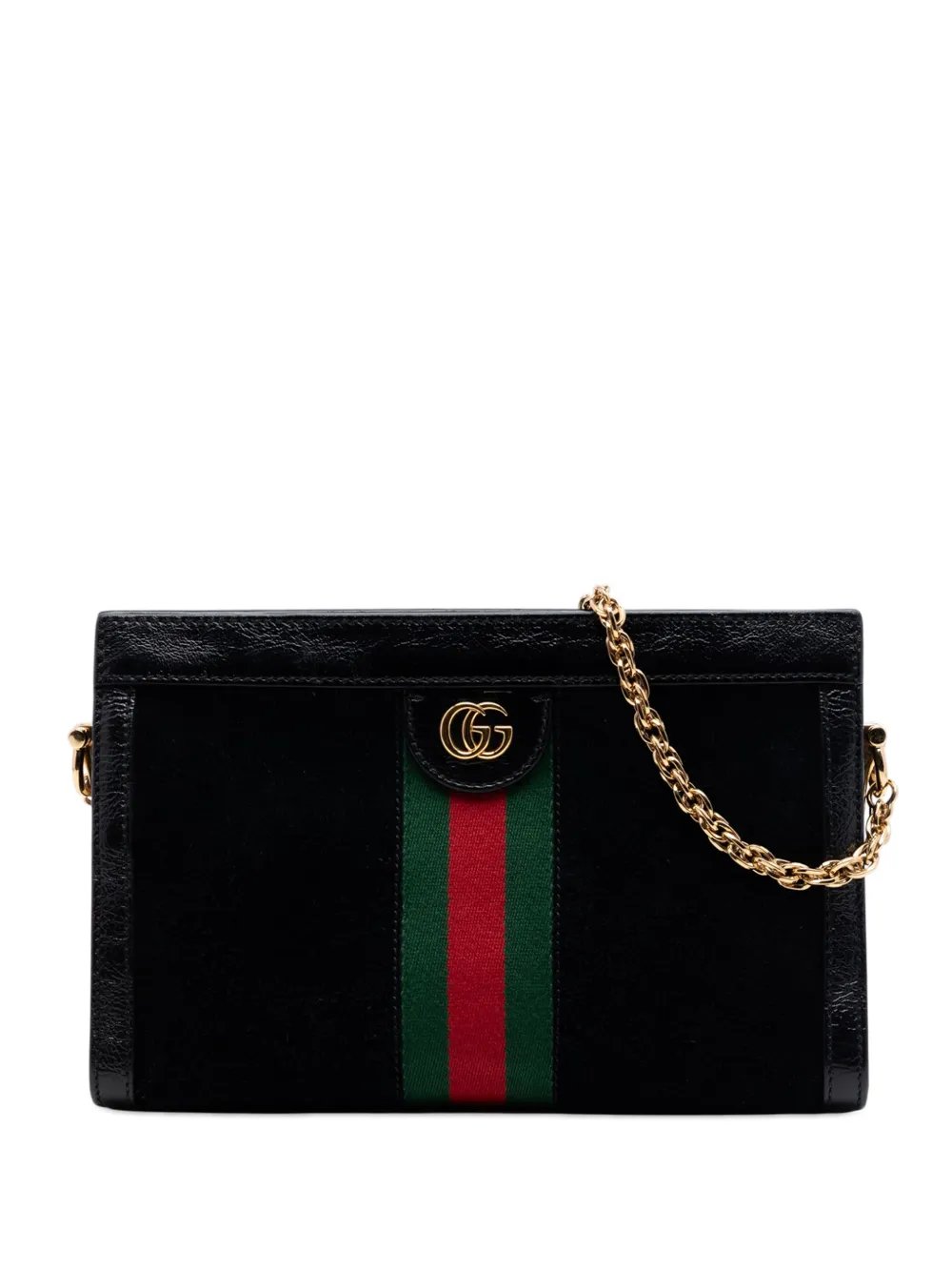 2016-2026 Small Suede Web Ophidia Chain crossbody bag
